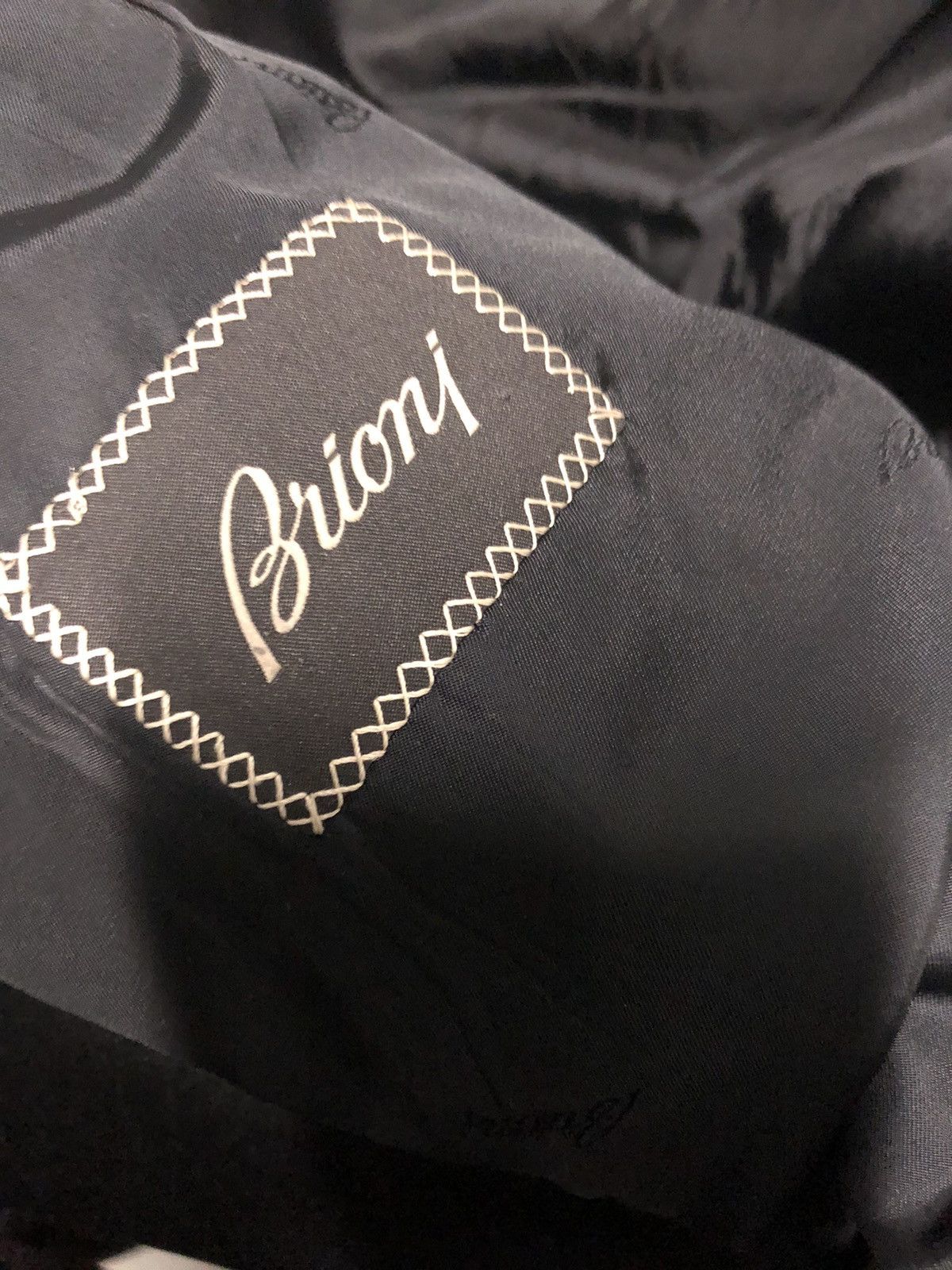 Brioni Black Wool Virgilio Size 50L - 7 Thumbnail