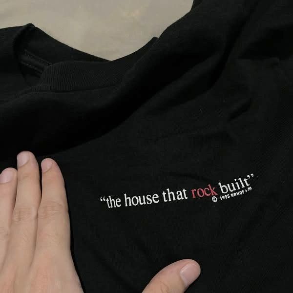 Band Tees × Vintage Vintage 90s The House That Rock Built Shirt Size US L / EU 52-54 / 3 - 4 Thumbnail