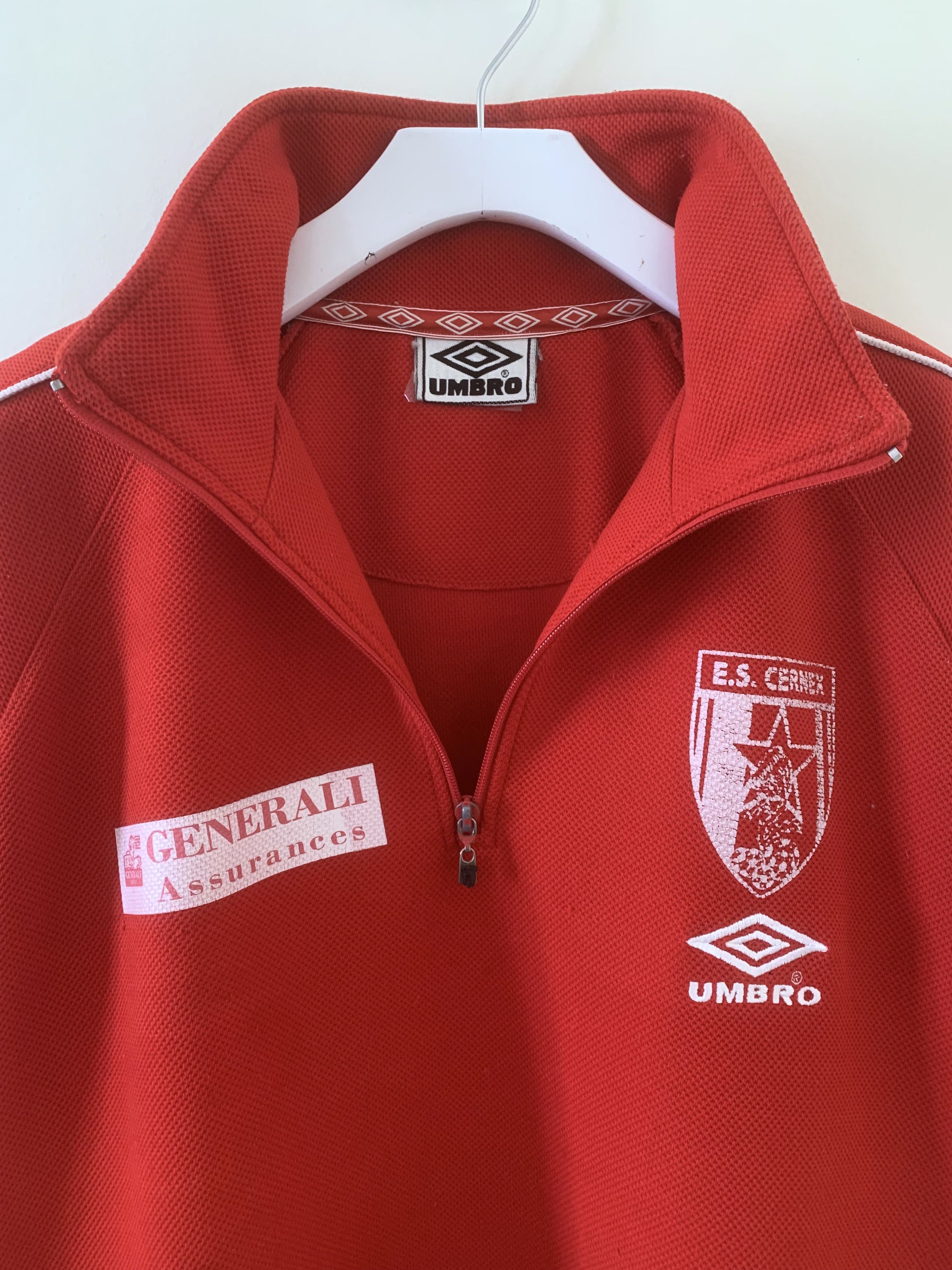 Umbro Umbro Zip-Collar Sweatshirt Size US XXL / EU 58 / 5 - 5 Thumbnail
