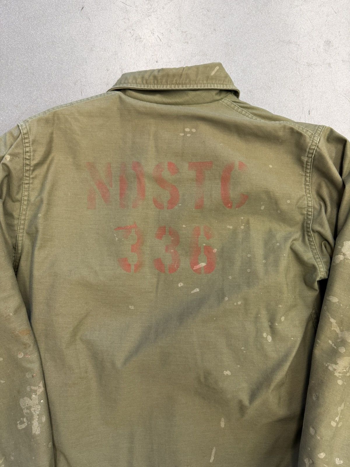 Other 1985 Vintage NDSTC Military Distressed Jacket Size US M / EU 48-50 / 2 - 9 Thumbnail