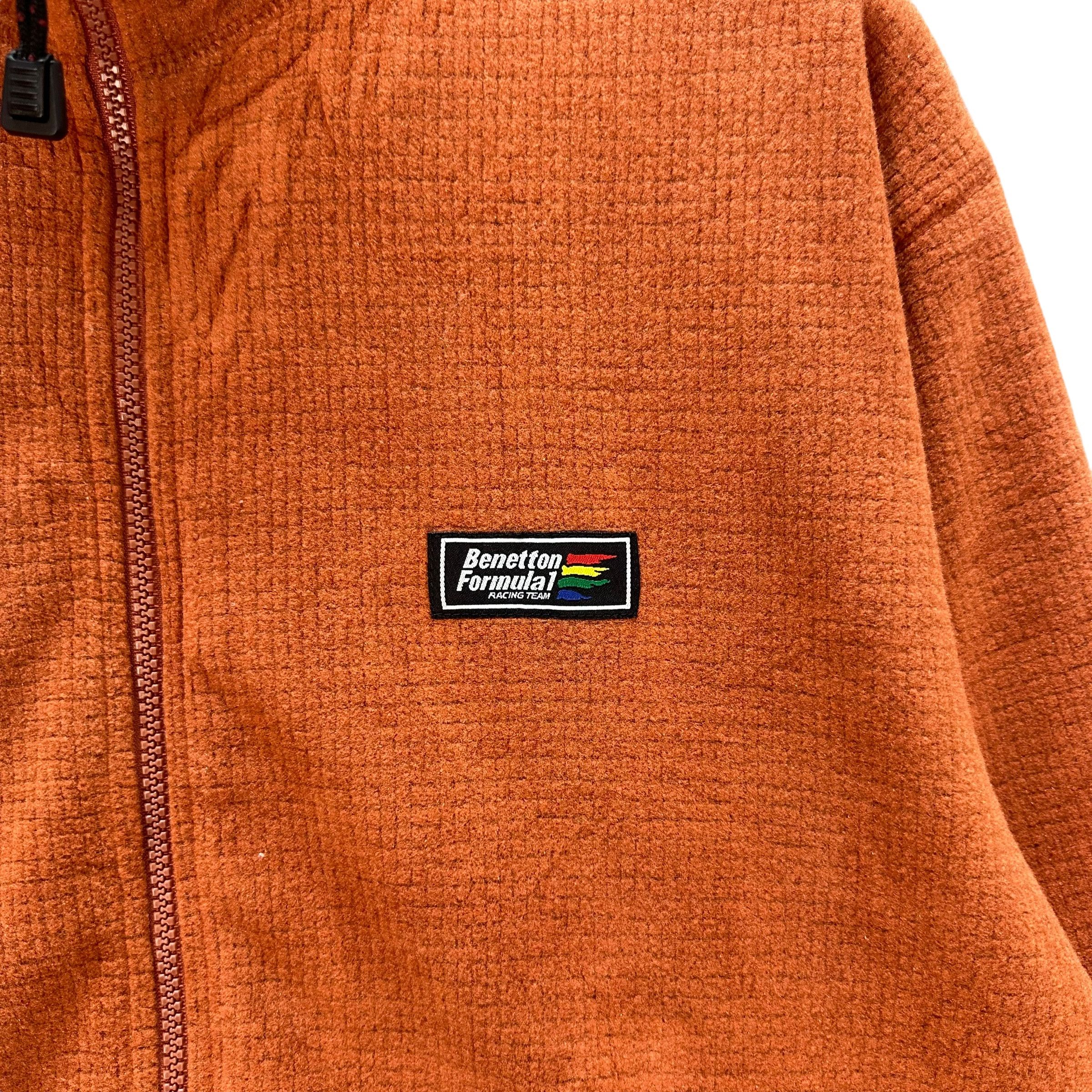 Benetton BENETTON FORMULA 1 RACING TEAM FLEECE JACKET #8947-041 Size US L / EU 52-54 / 3 - 3 Thumbnail