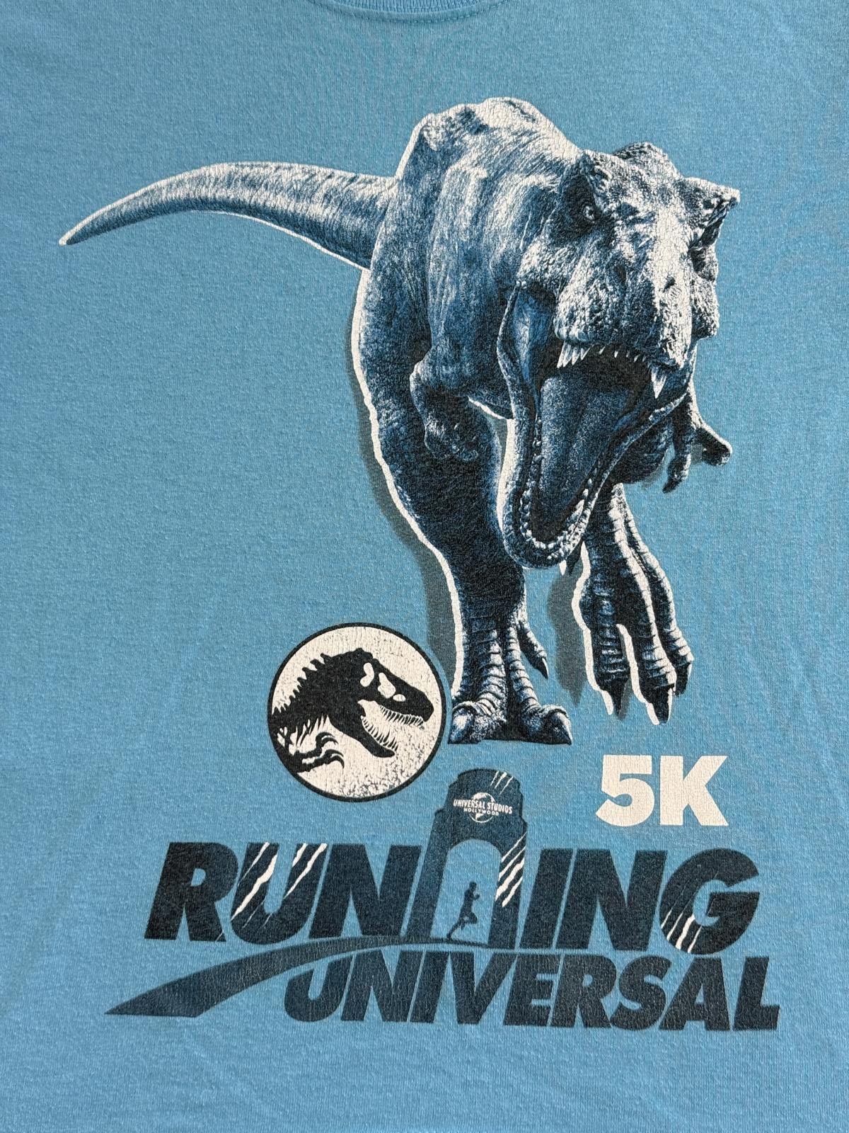 Jerzees Universal Studios 5K Jurassic Park T-shirt Kids / Baby Tee L Size US L / EU 52-54 / 3 - 3 Thumbnail