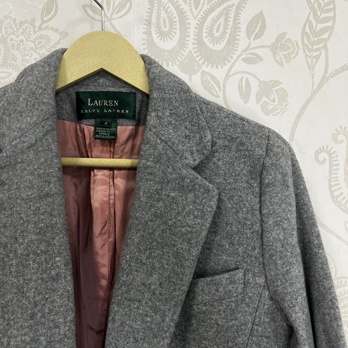 Ralph Lauren × Vintage Vintage Ralph Lauren Slim Blazer Jacket Coat Size US S / EU 44-46 / 1 - 6 Thumbnail