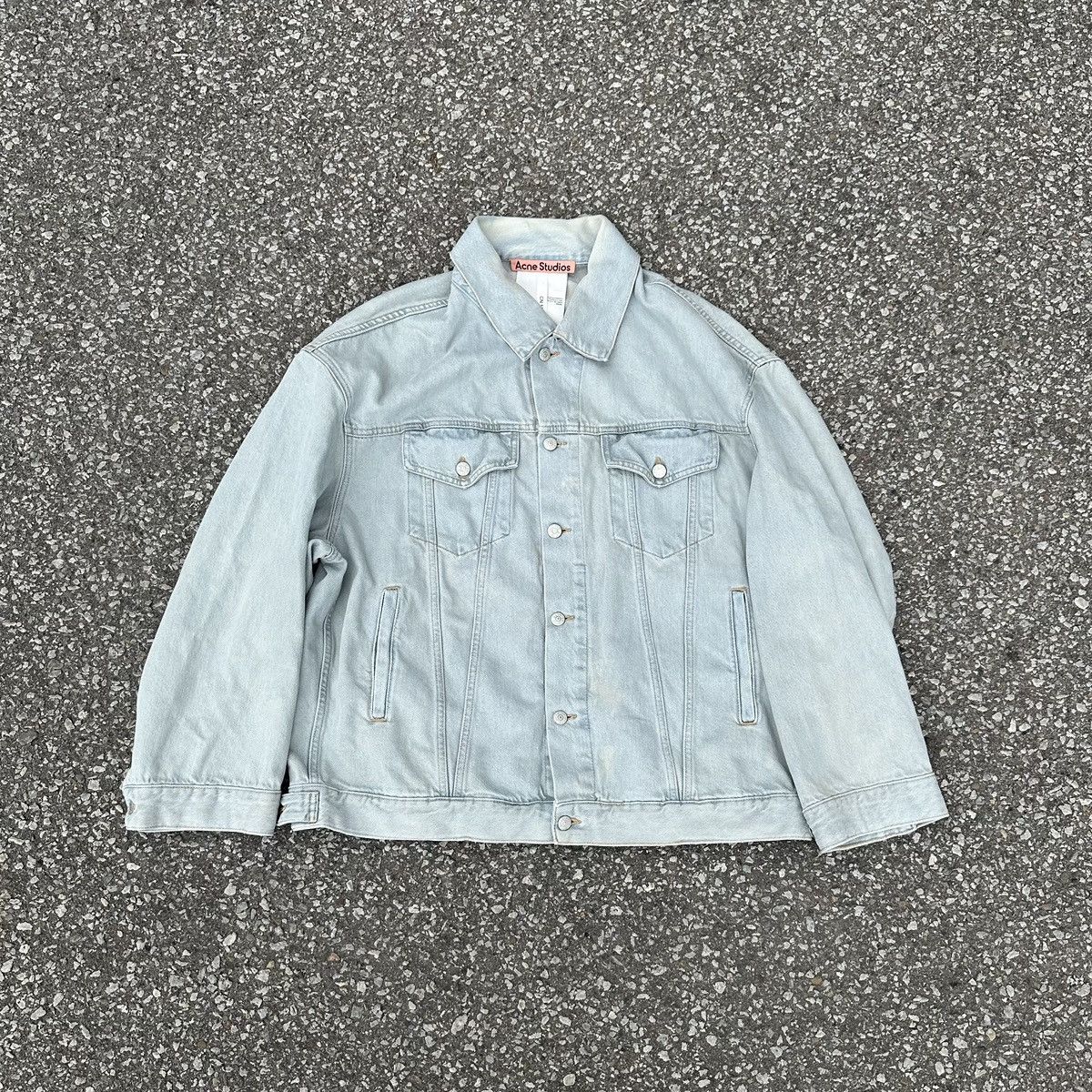 Acne Studios Acne Studios Denim Oversized Jacket Size US L / EU 52-54 / 3 - 1 Thumbnail
