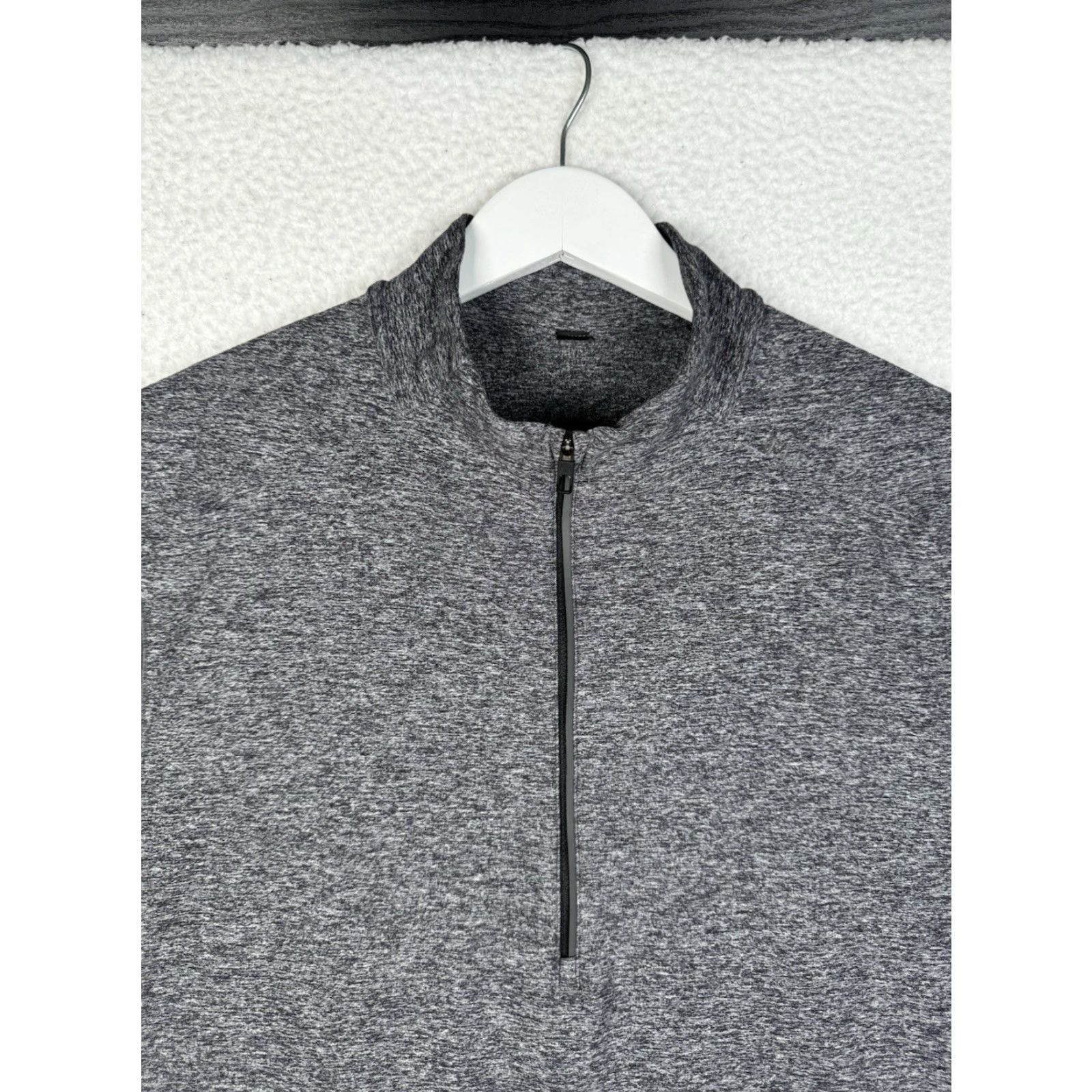 Lululemon Lululemon Metal Vent Tech Half 1/2 Zip Performance Shirt Mens Large - Gray Size US L / EU 52-54 / 3 - 3 Thumbnail