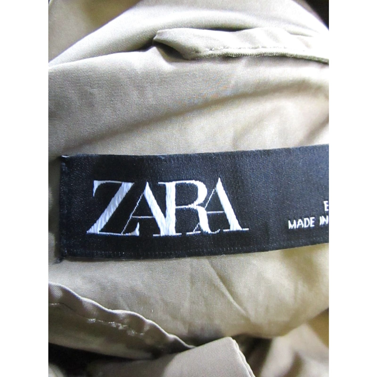 Zara Zara Jacket Womens Small Brown Full Zip Size S / US 4 / IT 40 - 3 Thumbnail