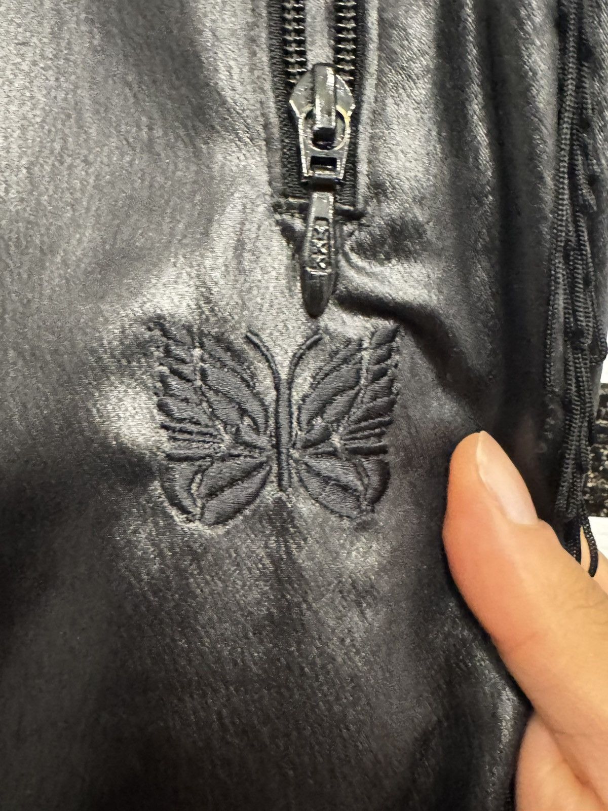 Japanese Brand × Needles × Nepenthes Needles Fringe Trackpants Size US 34 / EU 50 - 2 Thumbnail