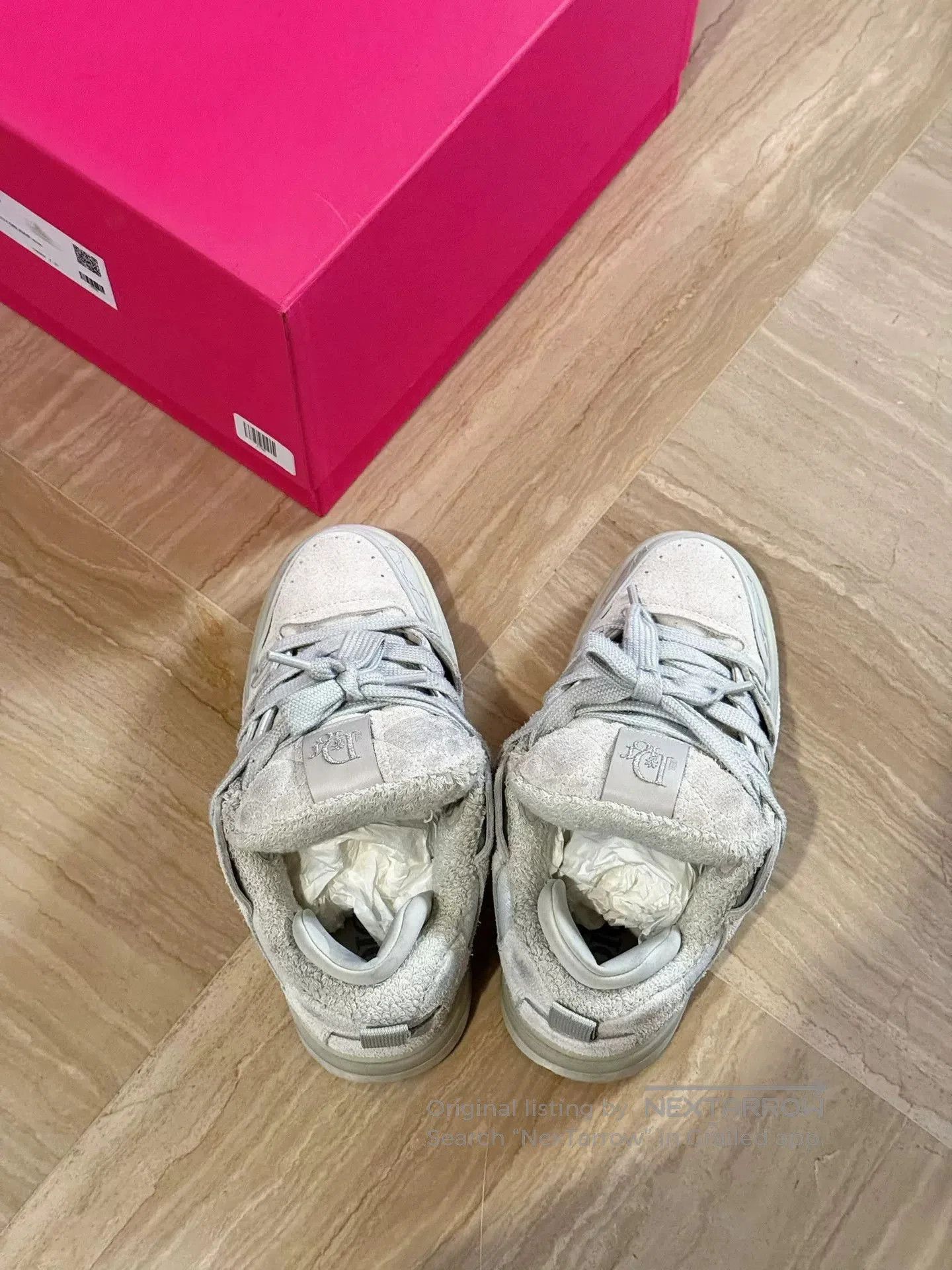 Dior DIOR BY ERL Oblique Skate Sneakers Limited. Size US 5 / EU 37 - 3 Thumbnail