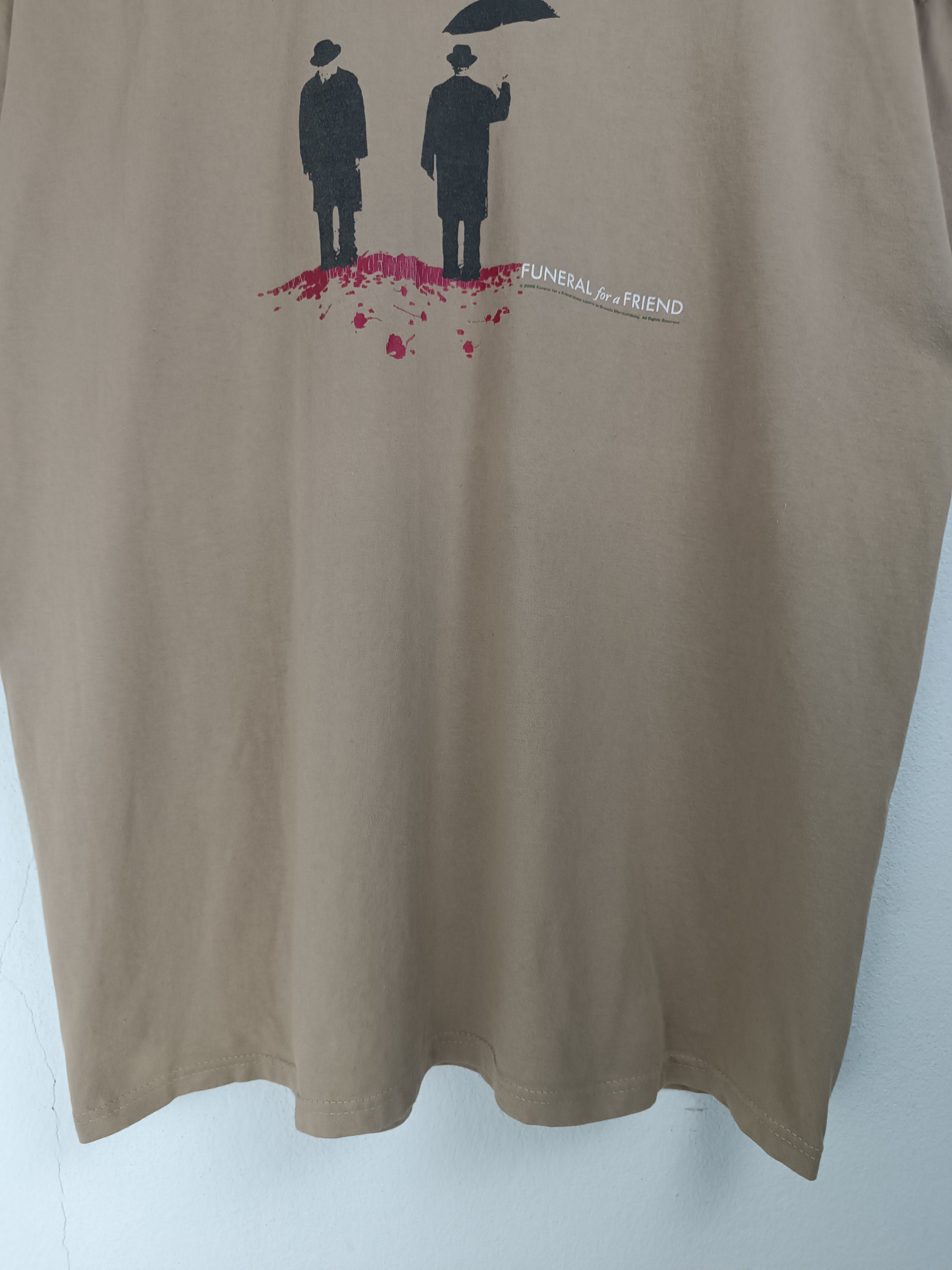 Band Tees VINTAGE 2000s FUNERAL FOR A FRIEND Y2K TEE SAOSIN UNDEROATH Size US XL / EU 56 / 4 - 8 Thumbnail
