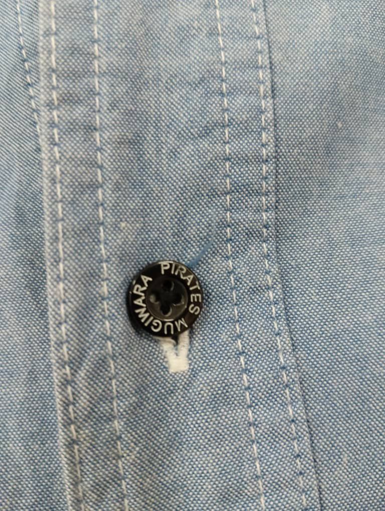 Anime × Japanese Brand × One Piece 🔥One Piece Mugiwara Pirates Hooded Button Up Bog Logo Size US L / EU 52-54 / 3 - 6 Thumbnail