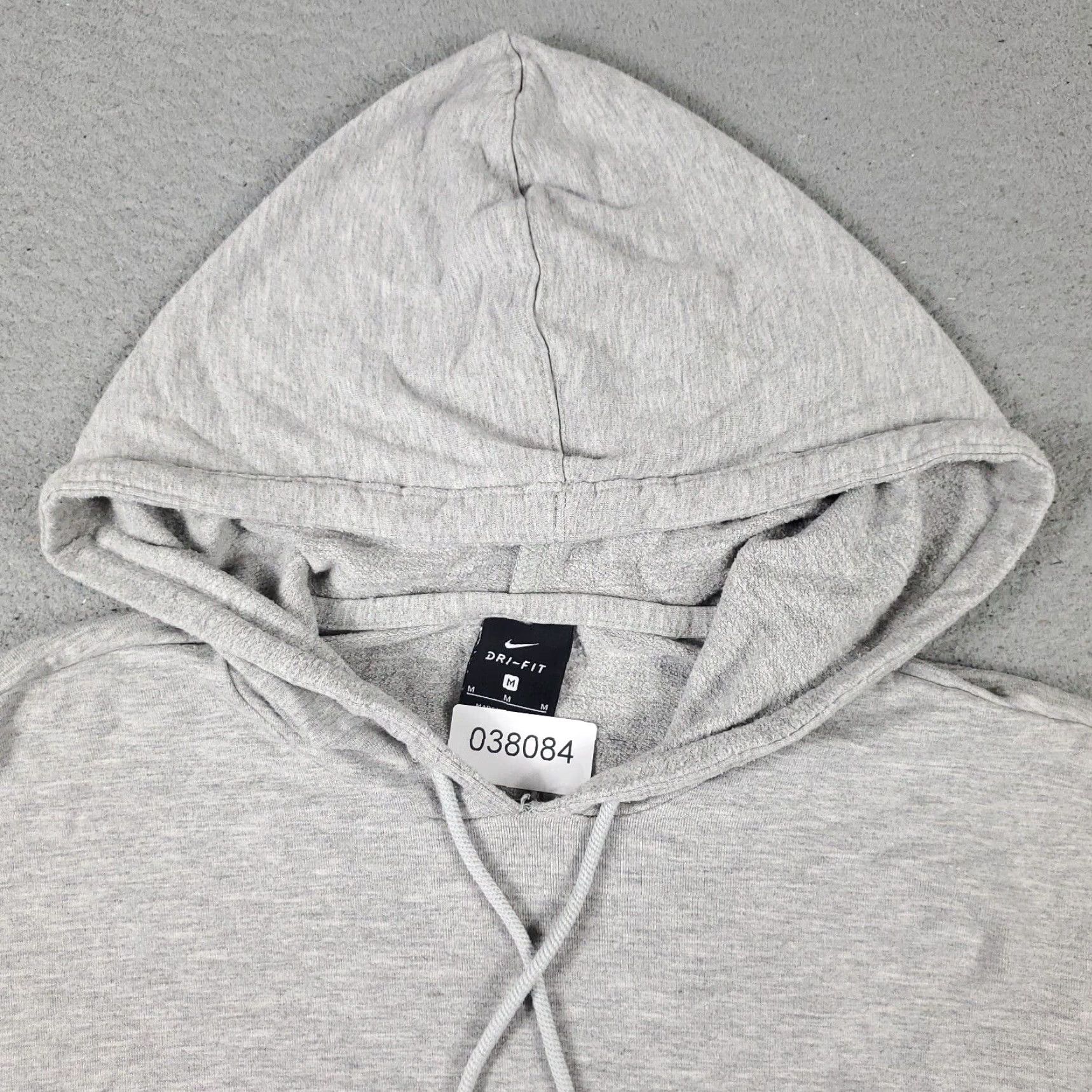 Nike Nike Hoodie Womens Medium Gray Pullover Sweatshirt Long Sleeve Mock Neck Activewear Size M / US 6-8 / IT 42-44 - 2 Thumbnail
