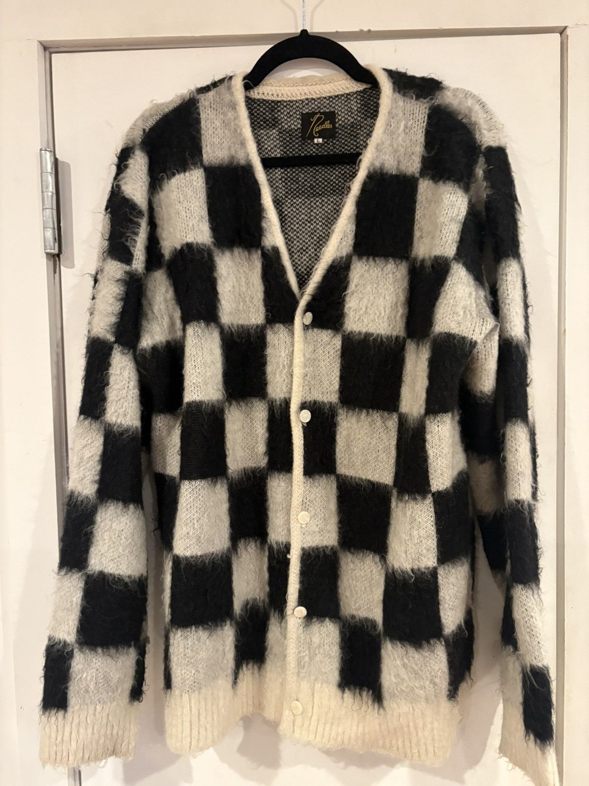 Girls Don't Cry × Needles Girls Don't Cry Needles Mohair Cardigan