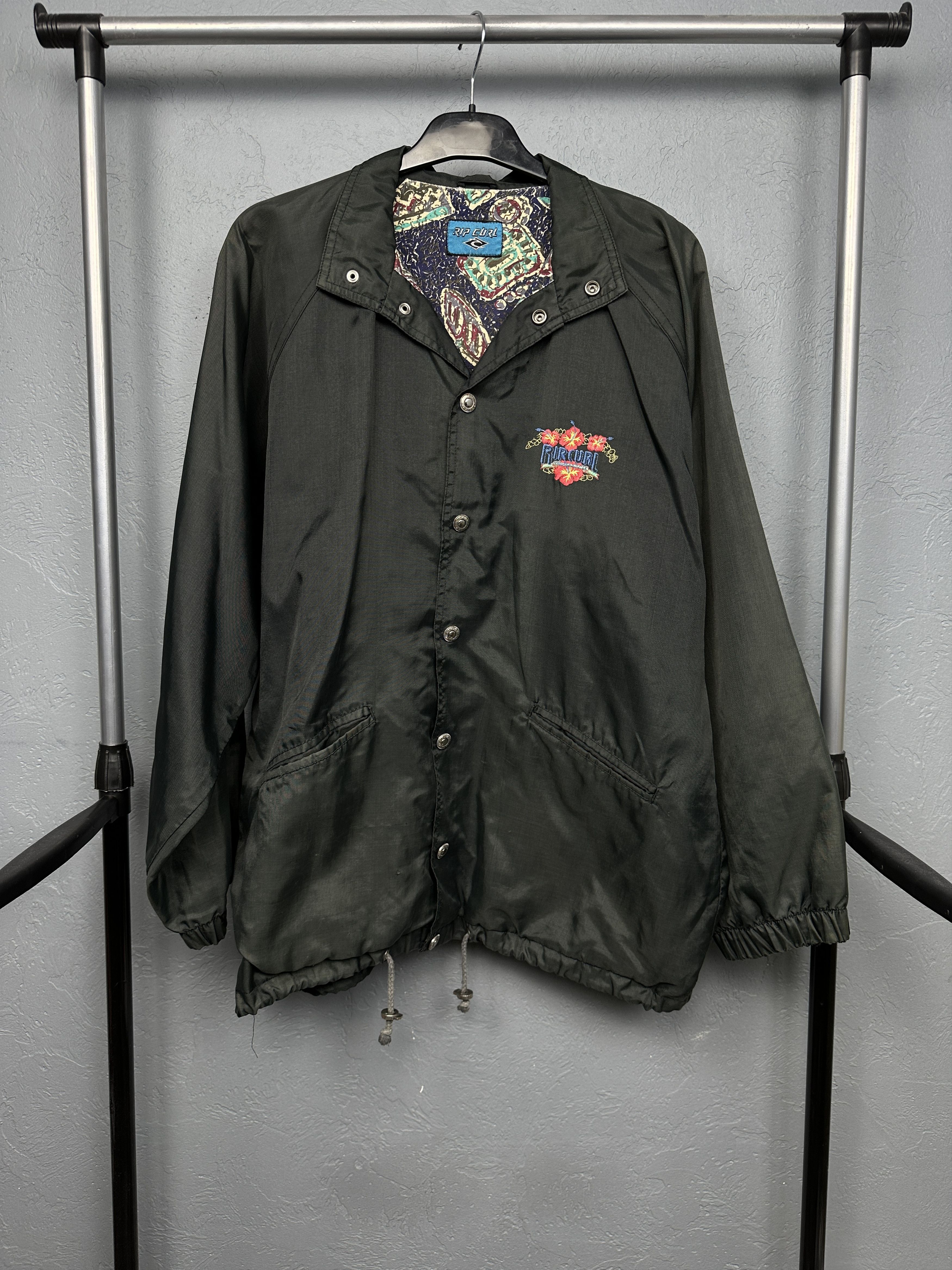 Rip Curl Rip Curl 90s Vintage Mens Coach Jacket Size US XL / EU 56 / 4 - 1 Thumbnail