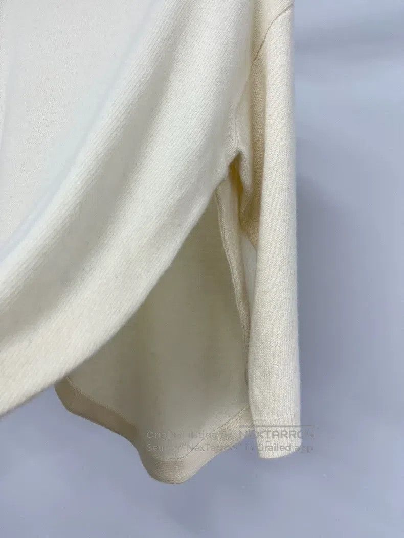 Valentino Valentino White cashmere wool sweater Size XXS / US 00 / IT 34 - 3 Thumbnail