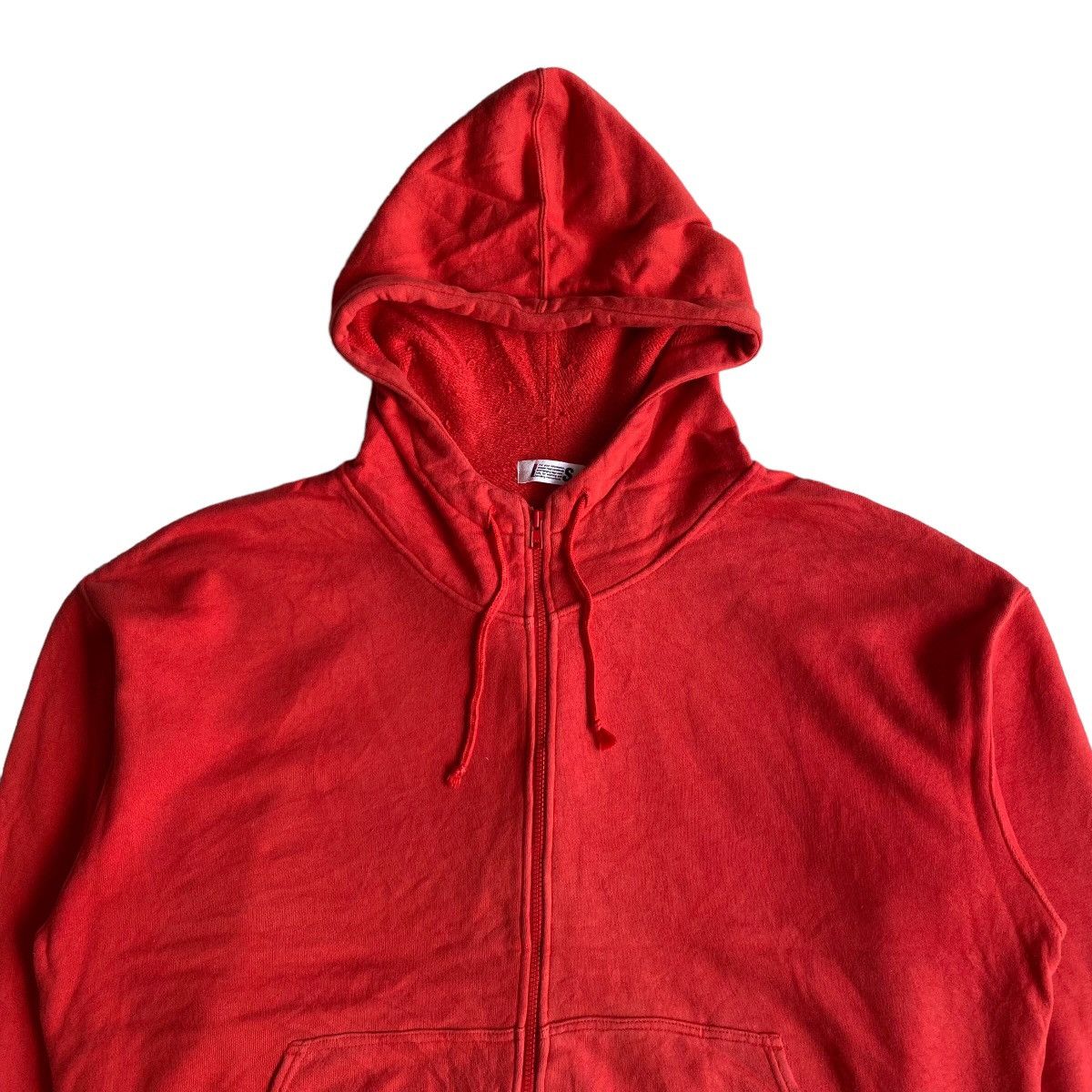 Issey Miyake × Japanese Brand × Tsumori Chisato Issey Miyake I.S Logo Red Zip Hoodie Size US M / EU 48-50 / 2 - 5 Thumbnail