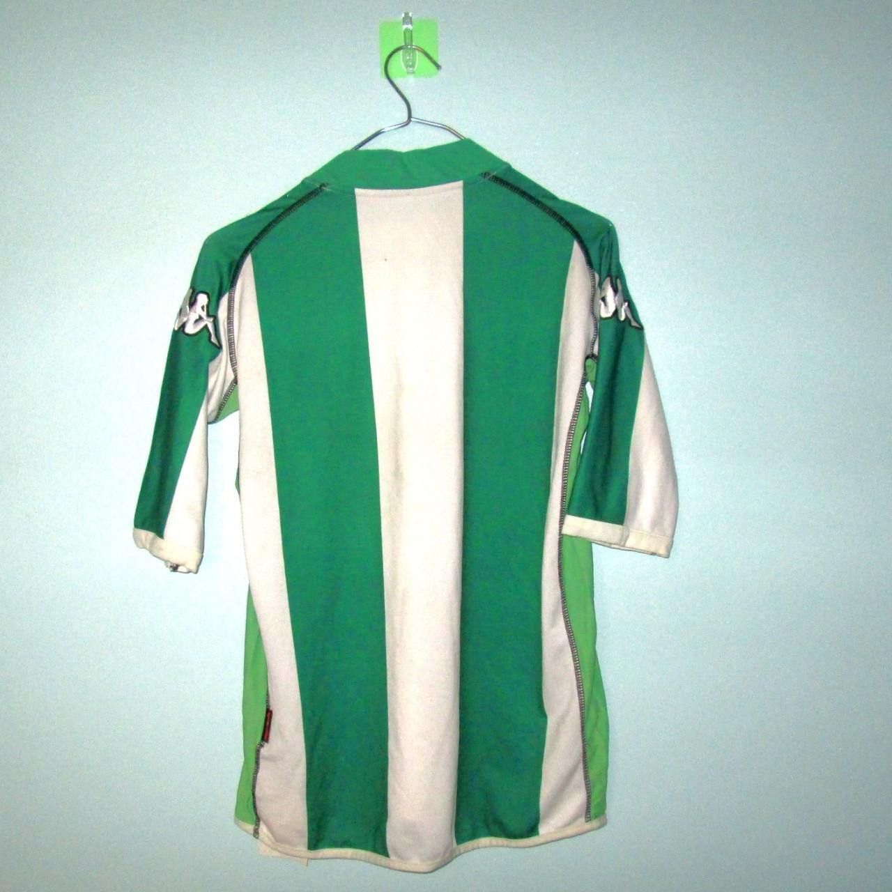 Kappa Real Betis Spain 2002 2003 Home Shirt Jersey Camiseta Size US S / EU 44-46 / 1 - 2 Thumbnail