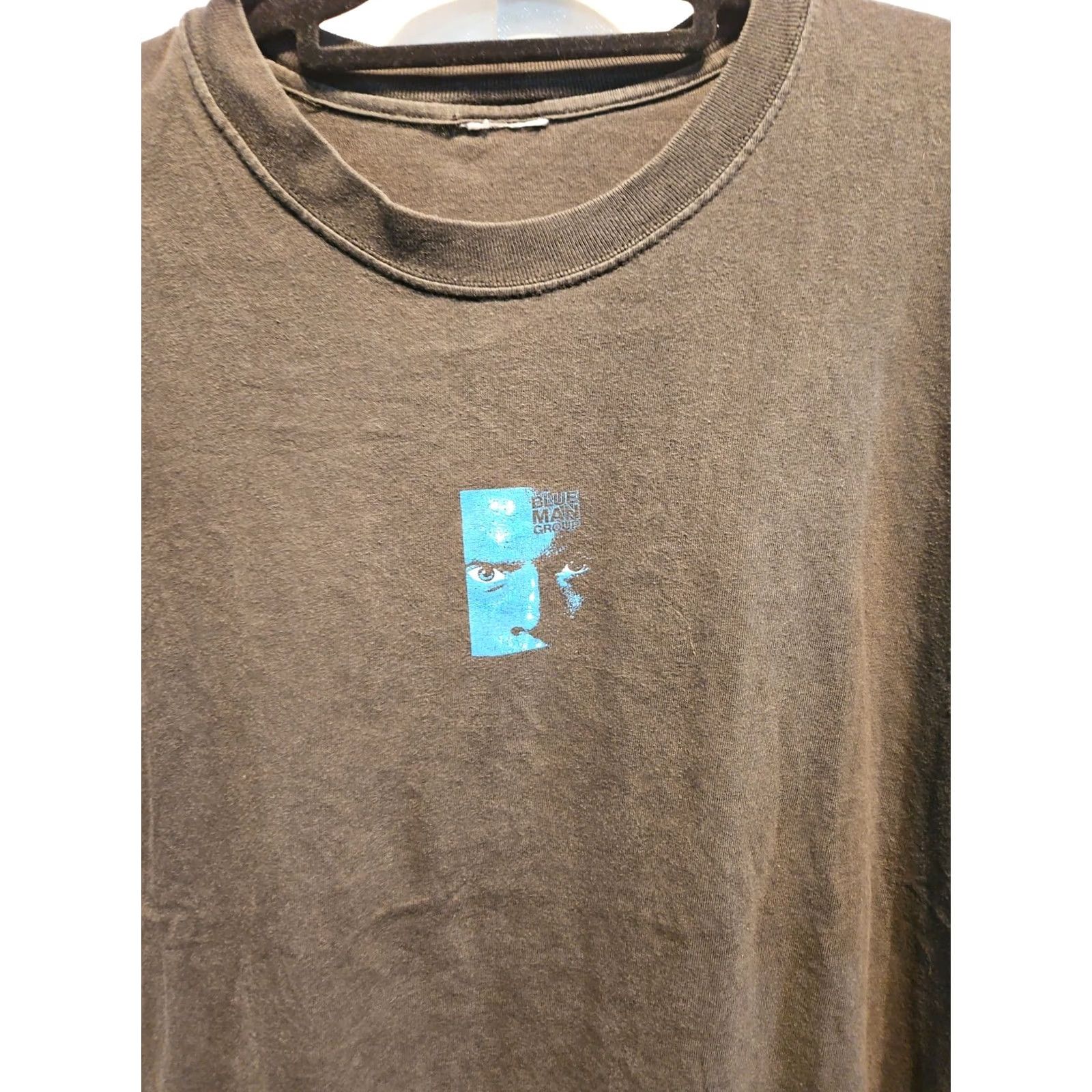 Vintage VINTAGE Blue Man Group Art Music BAND CONCERT Black T-shirt MENS XL VTG Size US XL / EU 56 / 4 - 2 Thumbnail
