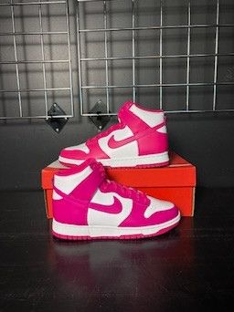 Nike Nike Dunk High (WMNS) "Pink Prime" Size US 8 / IT 38 - 1 Thumbnail