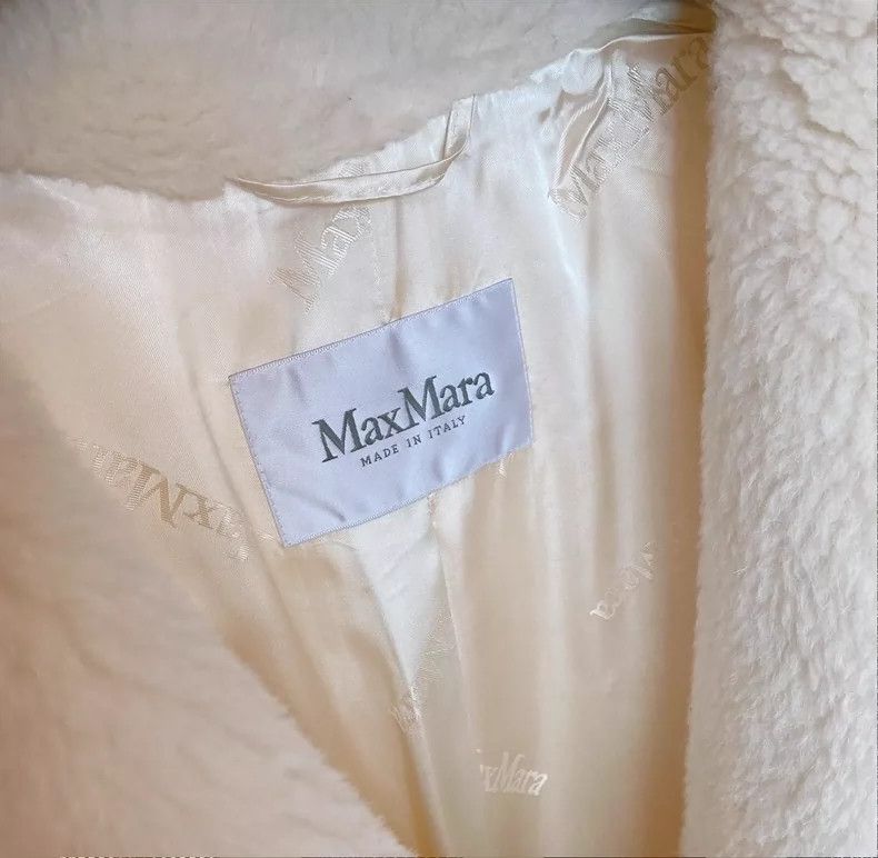 Max Mara Max Mara White Teddy Size M / US 6-8 / IT 42-44 - 3 Thumbnail