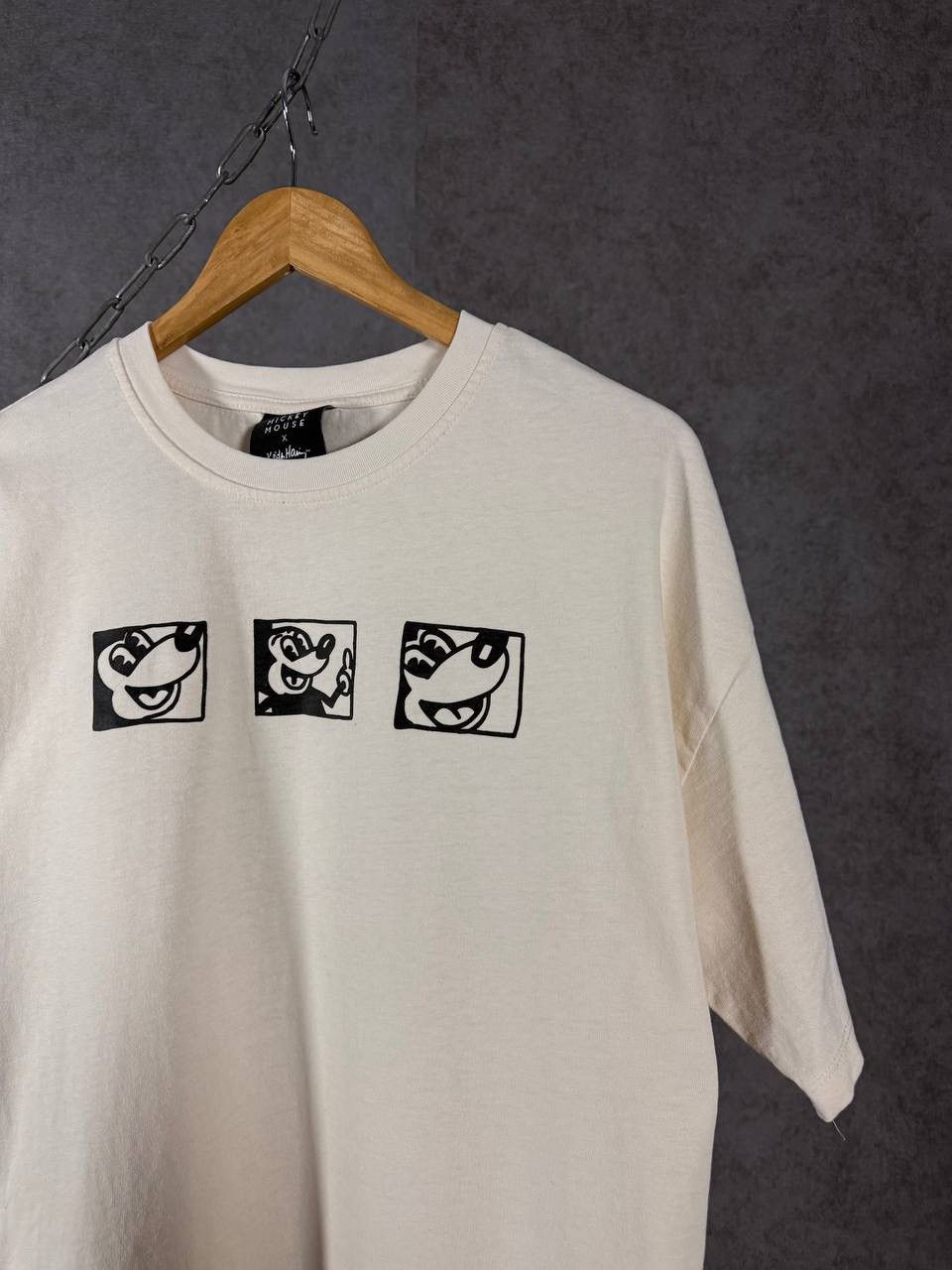 Keith Haring Keith Haring x Mickey Mouse overprinted tee Size US S / EU 44-46 / 1 - 3 Thumbnail