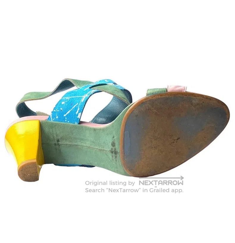 Vivienne Westwood Vivienne Westwood Multi Color & Material Heels Size US 4.5 / IT 34.5 - 8 Thumbnail