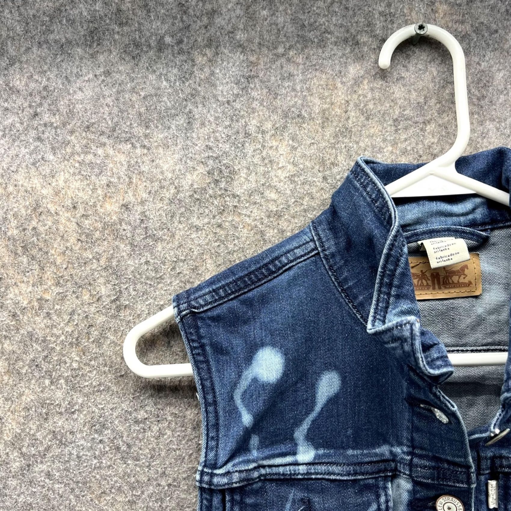 Levi's Levi's Denim Jacket Women Medium Blue Button Down Casual Cotton Sleeveless Ladies Regular Size M Pockets Vintage No Size M / US 6-8 / IT 42-44 - 4 Thumbnail