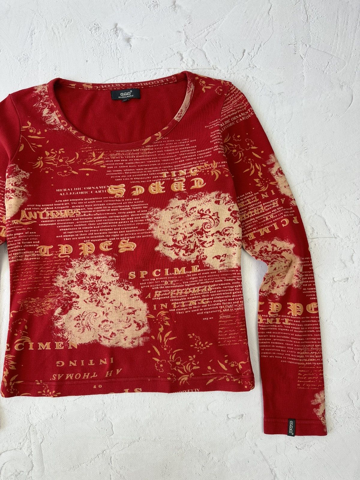 Vintage Vintage Gaultier Style Printed Sweater Size M / US 6-8 / IT 42-44 - 3 Thumbnail