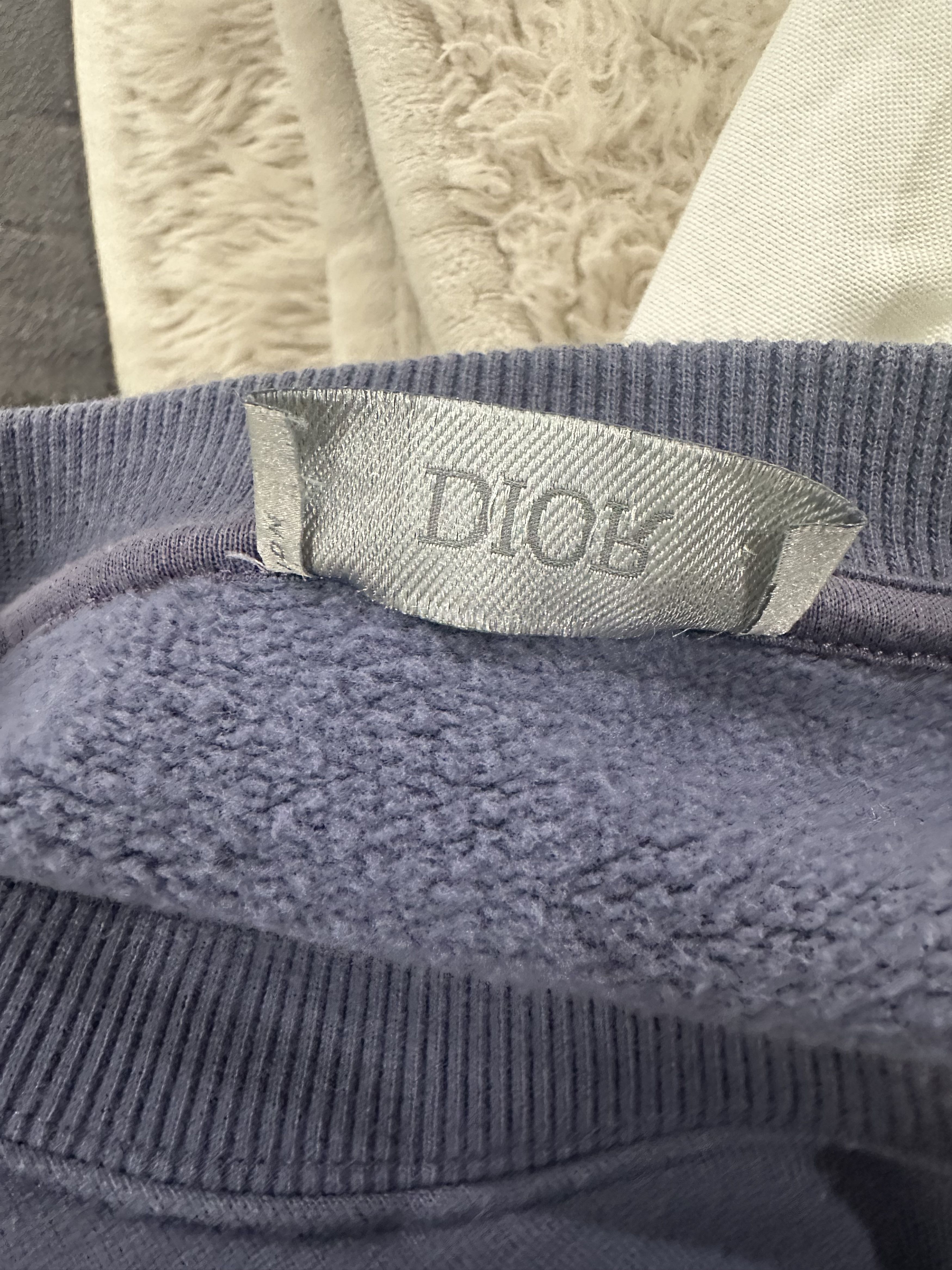 Dior Dior CD Icon Crewneck Sweater Purple Size US XXL / EU 58 / 5 - 4 Thumbnail