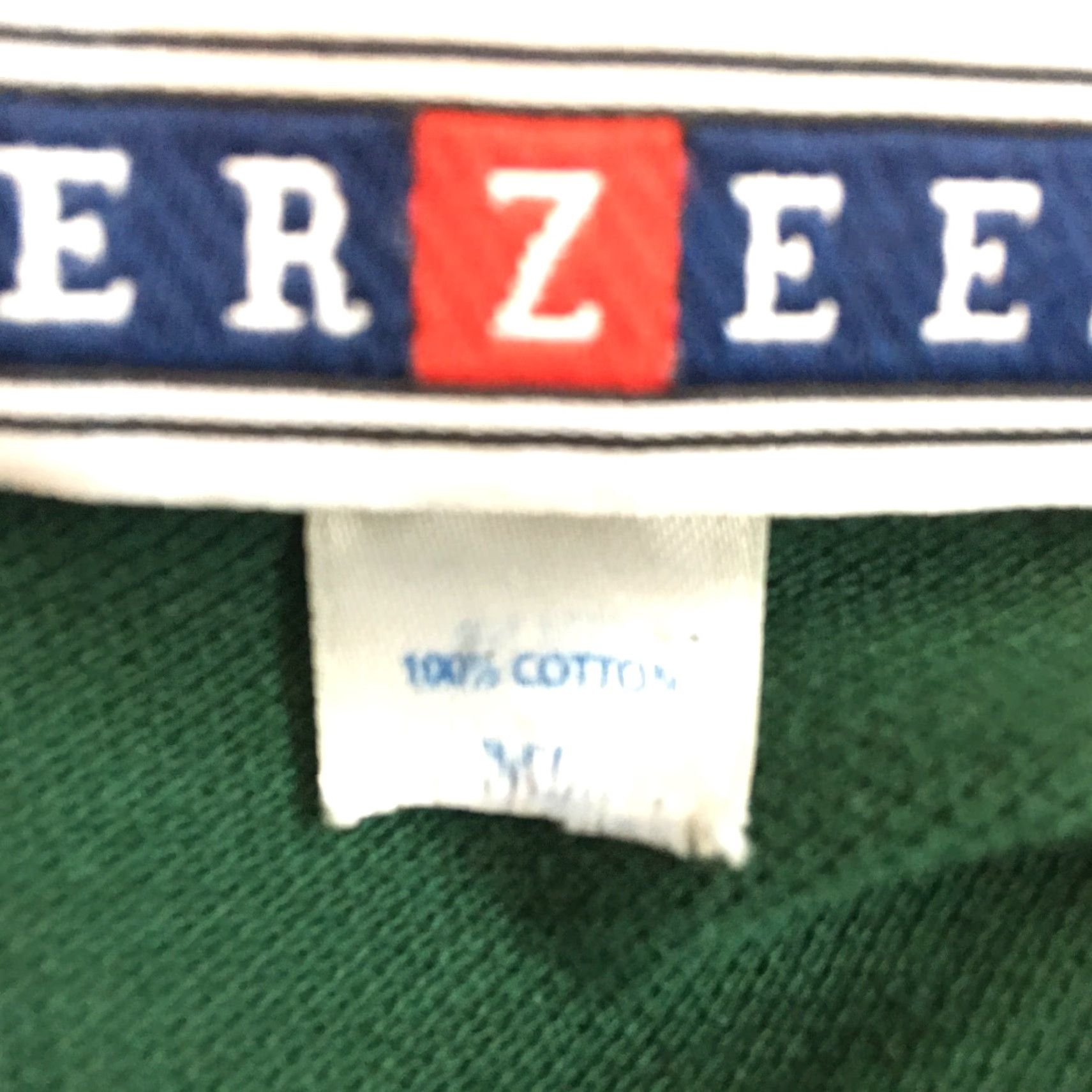 Jerzees Jerzees Mens Casual Regular Heavy Weight Green Pullover Polo Shirt XL Size Size US XL / EU 56 / 4 - 6 Thumbnail