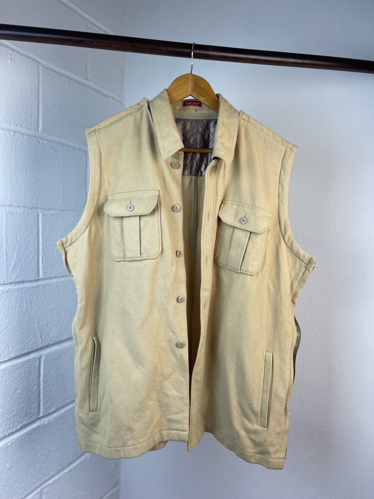 Jun Takahashi × Undercover A/W1998-1999 Undercover Small Part Wool Button Jacket Size US L / EU 52-54 / 3 - 9 Thumbnail