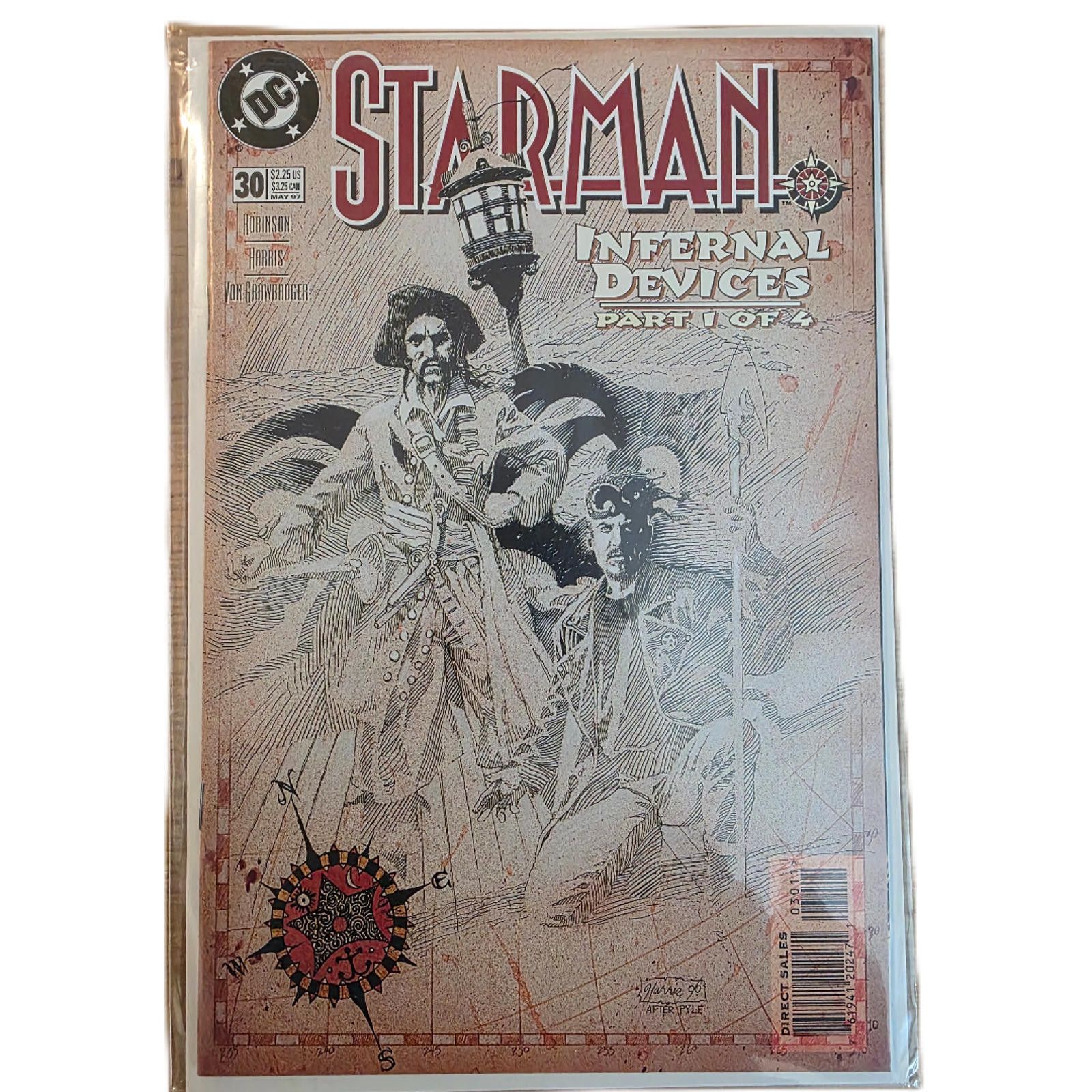 DC Comics Starman Vol 2 #30 NM 1997 DC Infernal Devices Comic (C) Size ONE SIZE - 3 Thumbnail