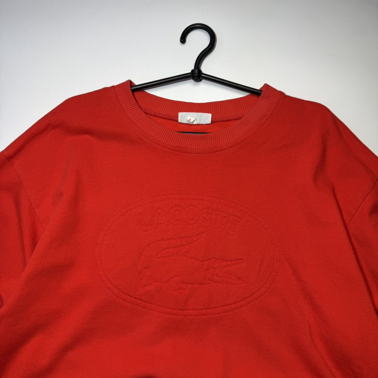 Lacoste Vintage Sweatshirt Chemise Lacoste Big Logo Oversized Fit Size US M / EU 48-50 / 2 - 6 Thumbnail