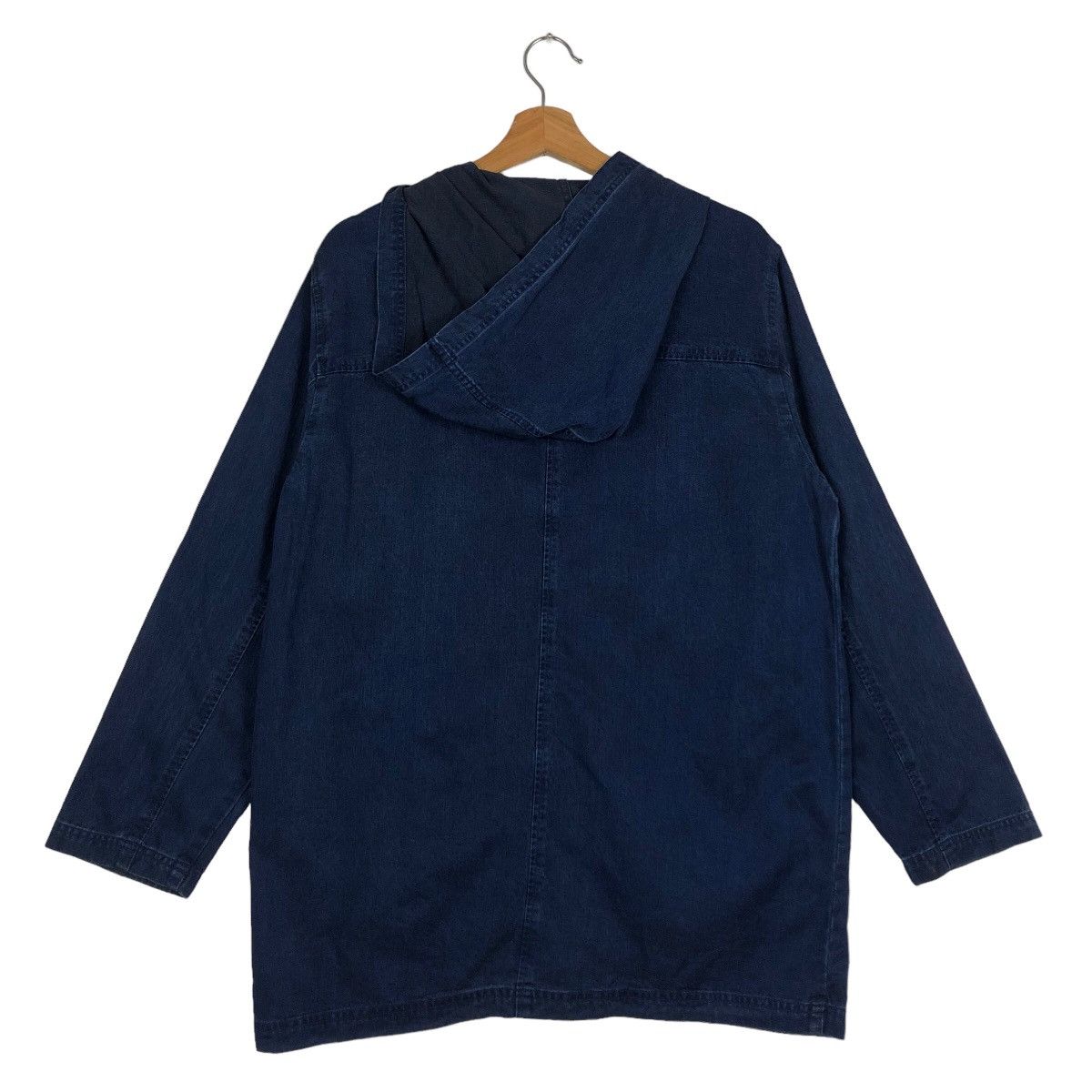 45rpm 🔥90’s Indigo Denim Jacket Blue Blue Japan Simple Life Size US M / EU 48-50 / 2 - 8 Thumbnail