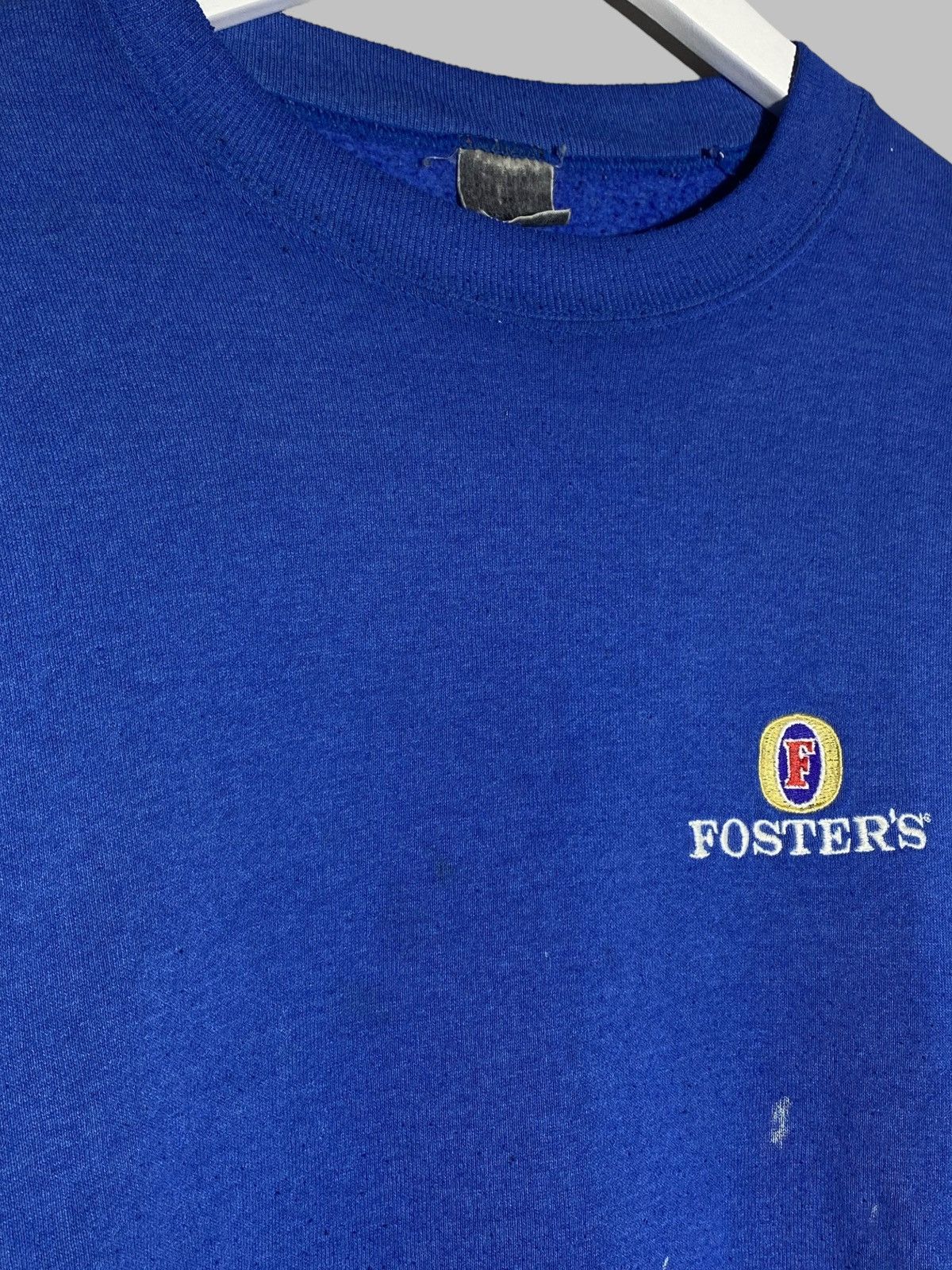 Other Vintage 80s Fosters Staff Distressed Sweatshirt Screen Stars Size US XL / EU 56 / 4 - 3 Thumbnail