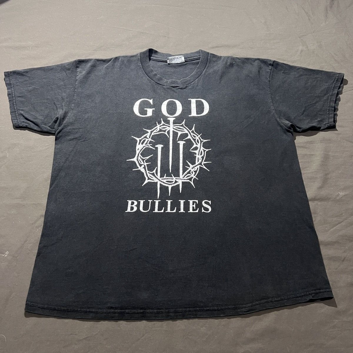 Band Tees Rare Vintage 90s God Bullies Tee XL Faded Noise rock Size US XL / EU 56 / 4 - 1 Thumbnail
