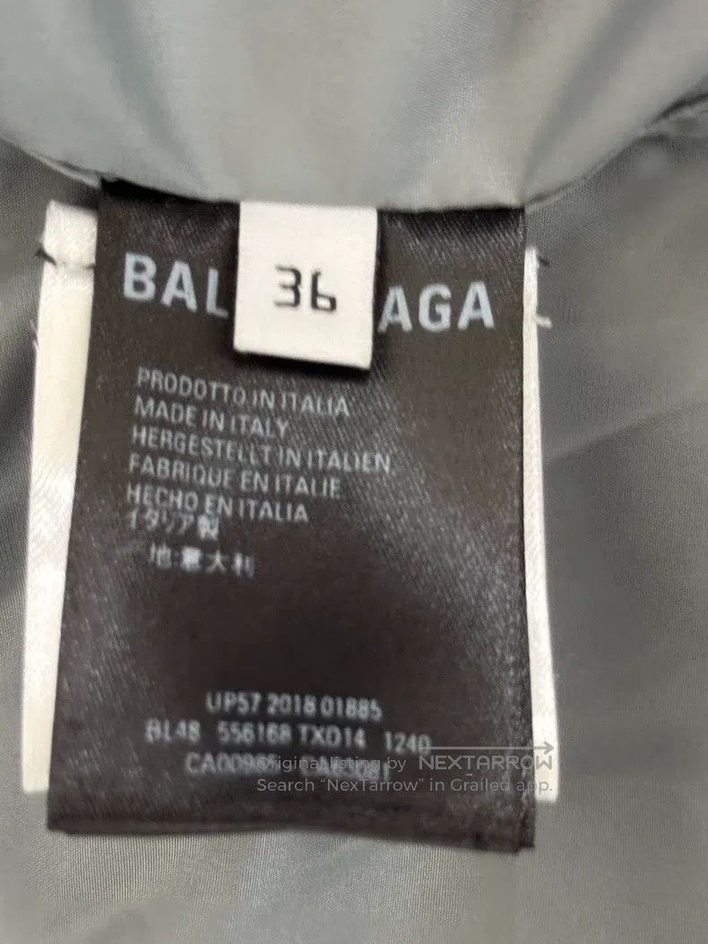 Balenciaga Balenciaga Back Big Logo Jacket Size XS / US 0-2 / IT 36-38 - 5 Thumbnail