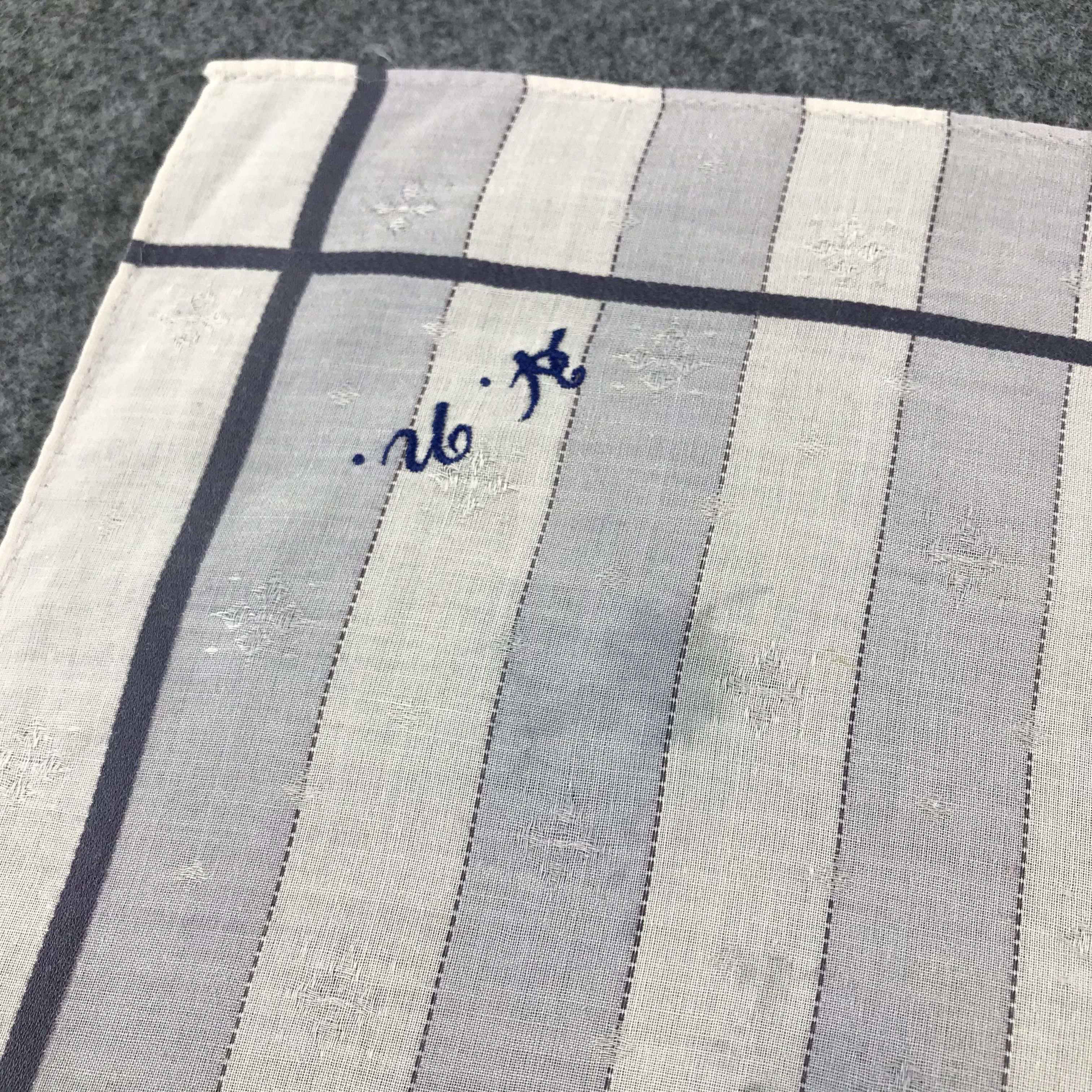 Christian Dior Monsieur Christian Dior Handkerchief Neckerchief Bandana H314 Size ONE SIZE - 8 Thumbnail