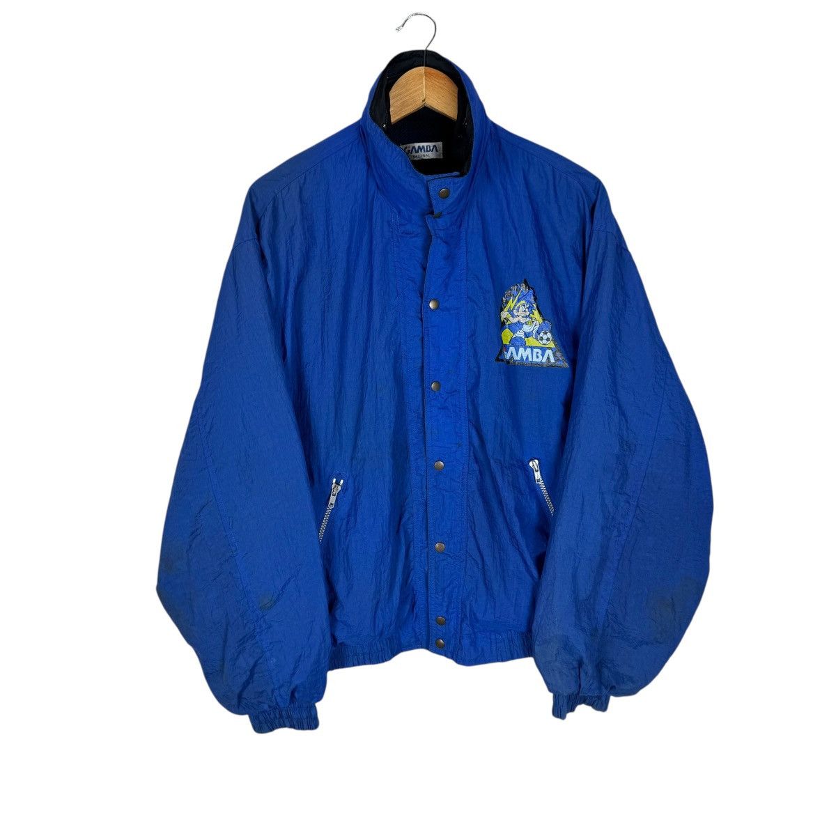 Vintage 🌟VINTAGE 90s GAMBA OSAKA J LEAGUE SOCCER JACKET Size US M / EU 48-50 / 2 - 2 Thumbnail