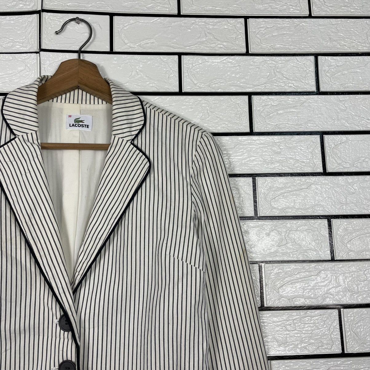 Lacoste Lacoste Stripe Women Jacket Size S / US 4 / IT 40 - 5 Thumbnail