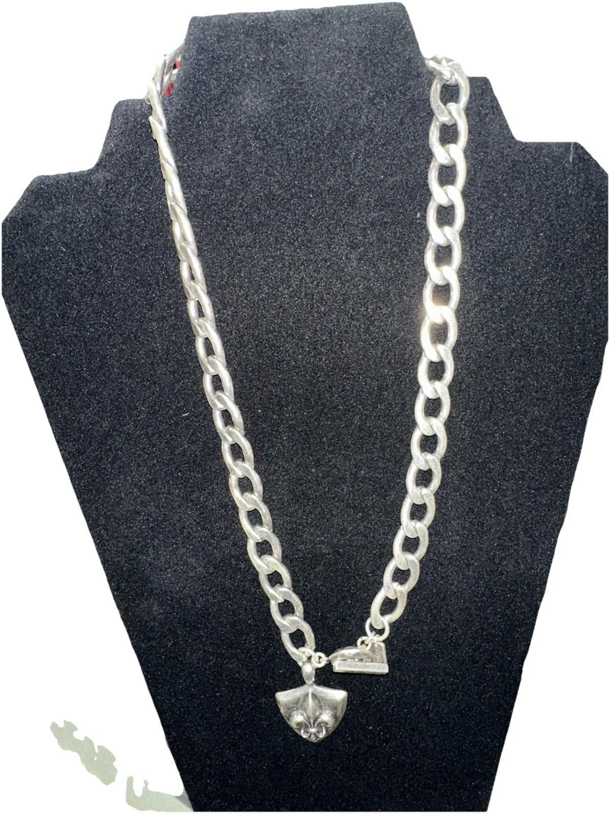 Other Stigma Silver heavy chain necklace-NWT Size ONE SIZE - 1 Thumbnail