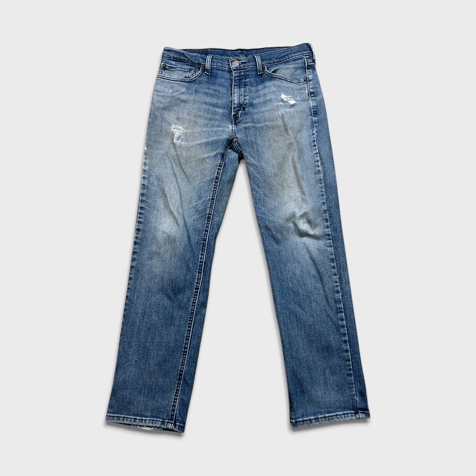 Levi's × Vintage Levi's 541 Jeans 33x32 Athletic Taper Fade Distressed Denim Size US 33 - 1 Thumbnail