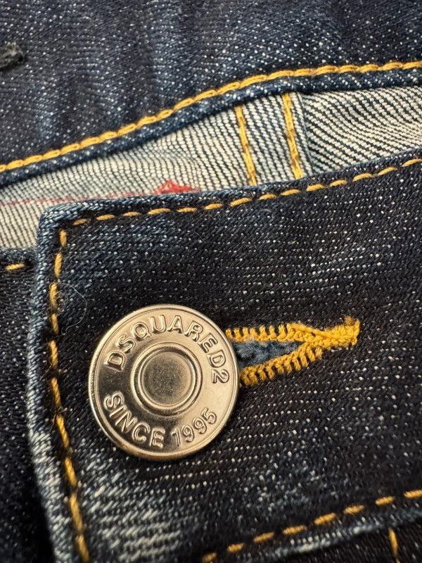 Dsquared2 Dsquared2 Cool Girl Cropped Jeans Big Logo size 40 Navy New Size 28" / US 6 / IT 42 - 9 Thumbnail
