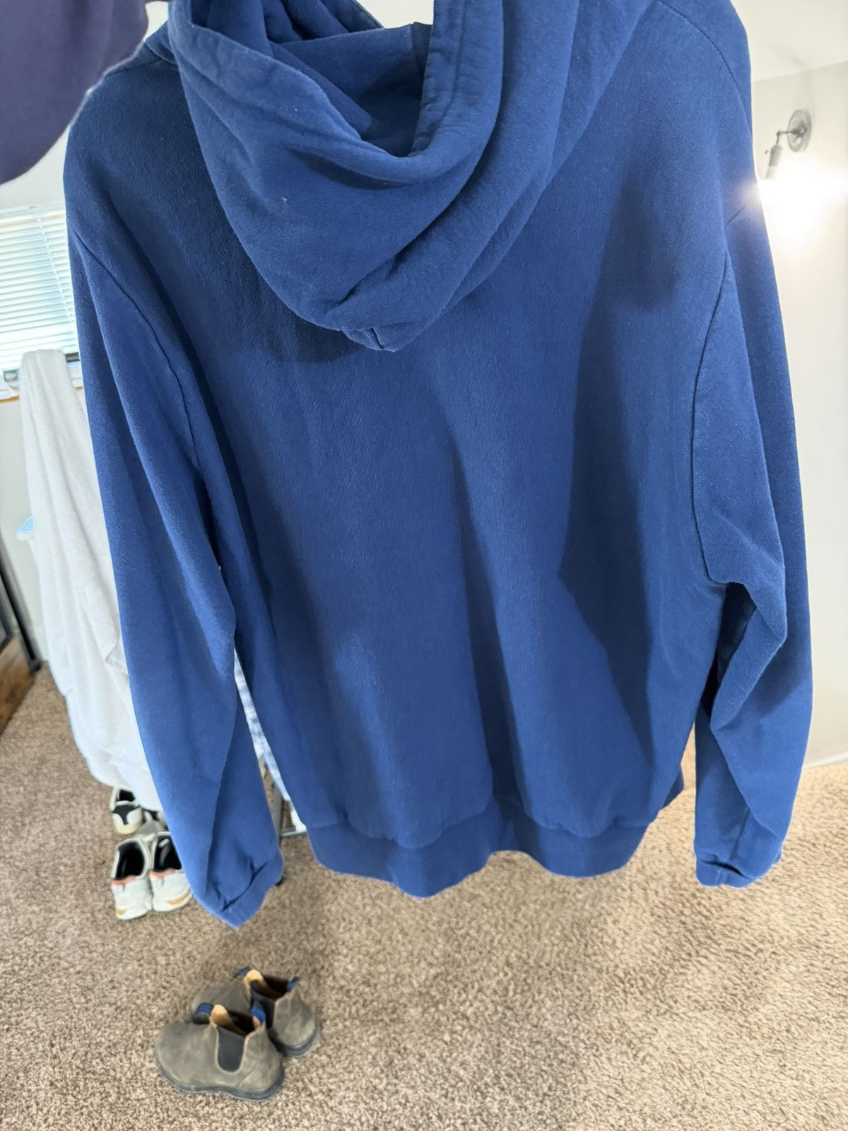 Noah Noah Blue Basic Winged Foot Hoodie Large Size US L / EU 52-54 / 3 - 4 Thumbnail