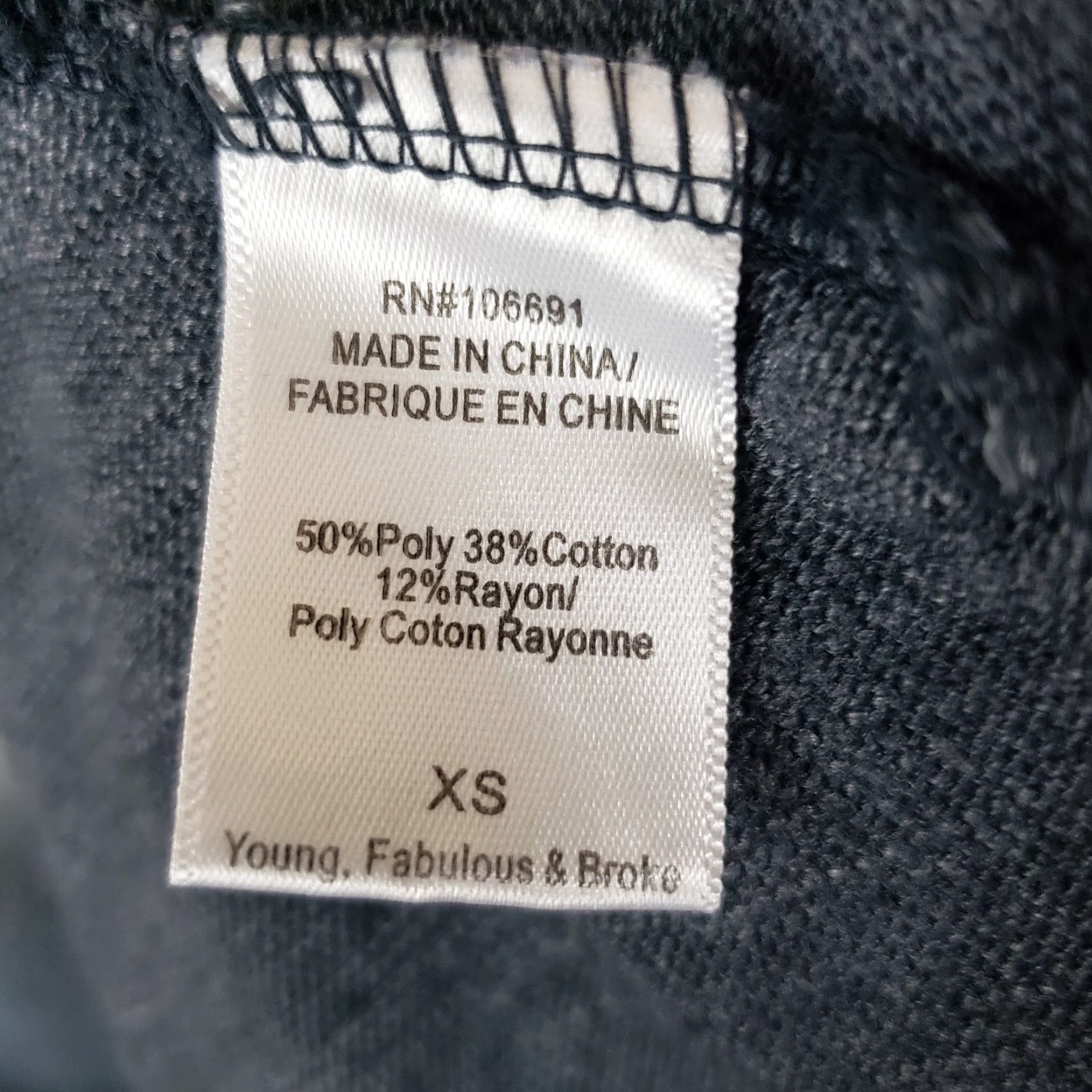 Young Fabulous & Broke VINTAGE Young Fabulous & Broke Gabby Sweater Top XS Blue Tan Ombre Dip Dyed Women Pullover V-Neck Long Sleeve Jersey Poly Blend Size XS / US 0-2 / IT 36-38 - 5 Thumbnail