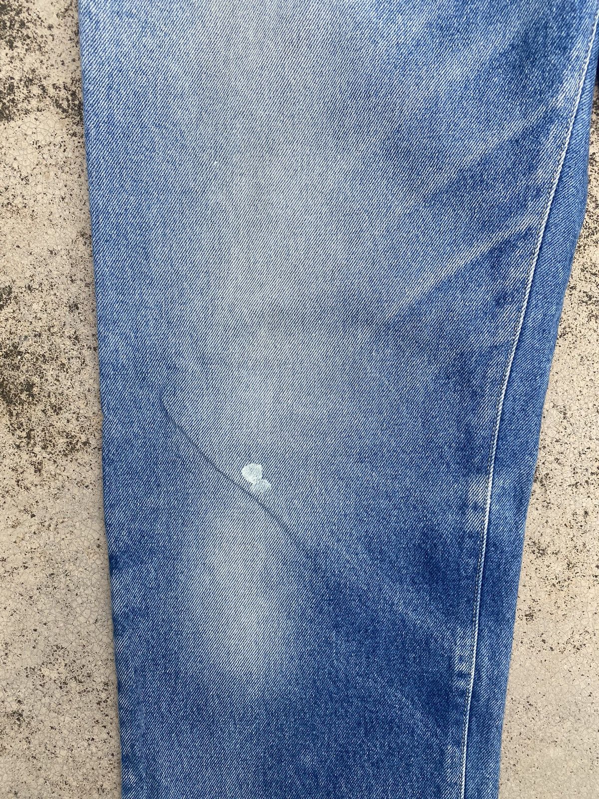 Designer × Japanese Brand × agnes b. Agnes B Homme Loose Faded Jeans Size US 32 / EU 48 - 9 Thumbnail