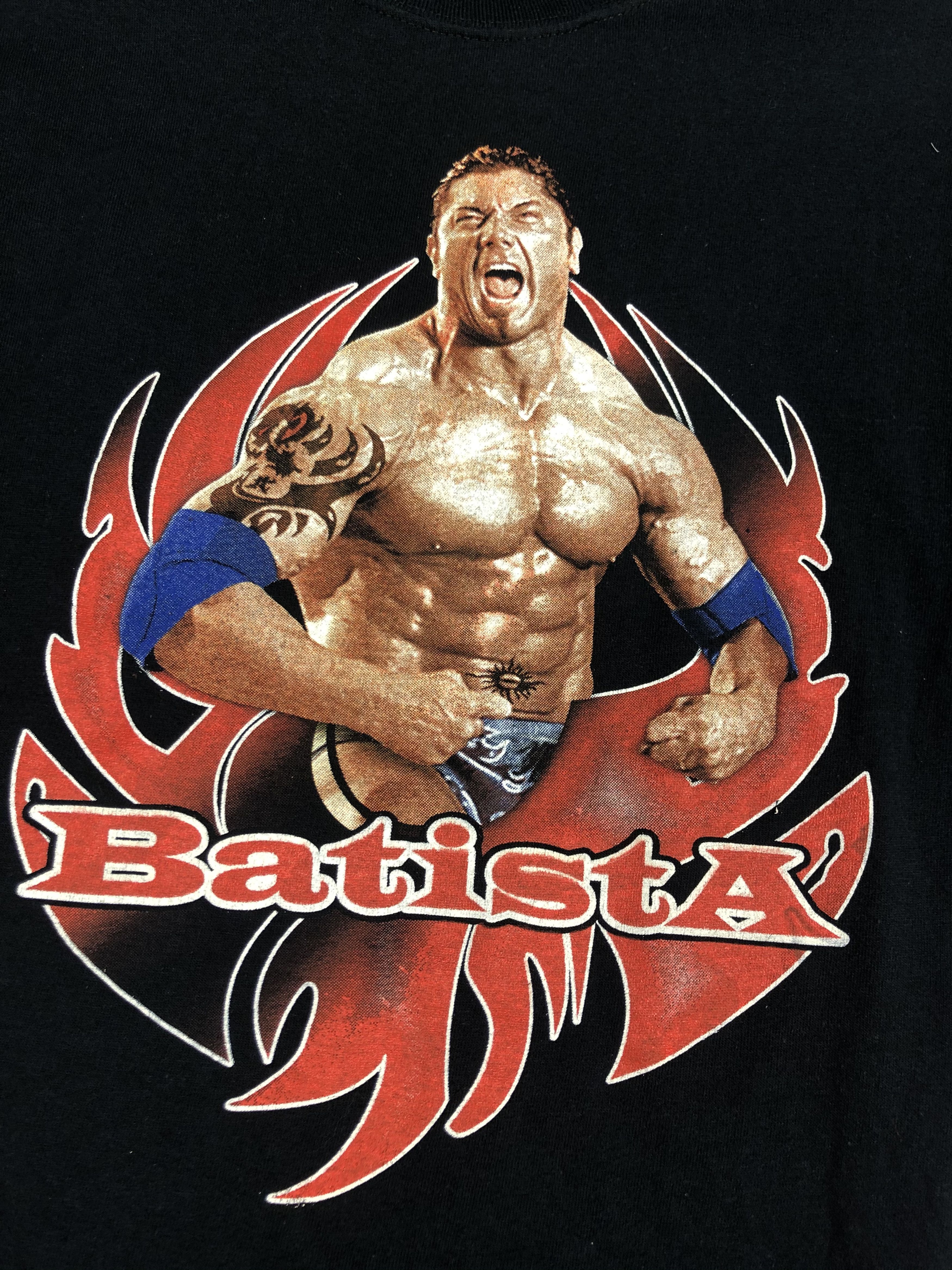 WWE Vintage Batista WWE T-Shirt Wrestling Tee Size US S / EU 44-46 / 1 - 3 Thumbnail