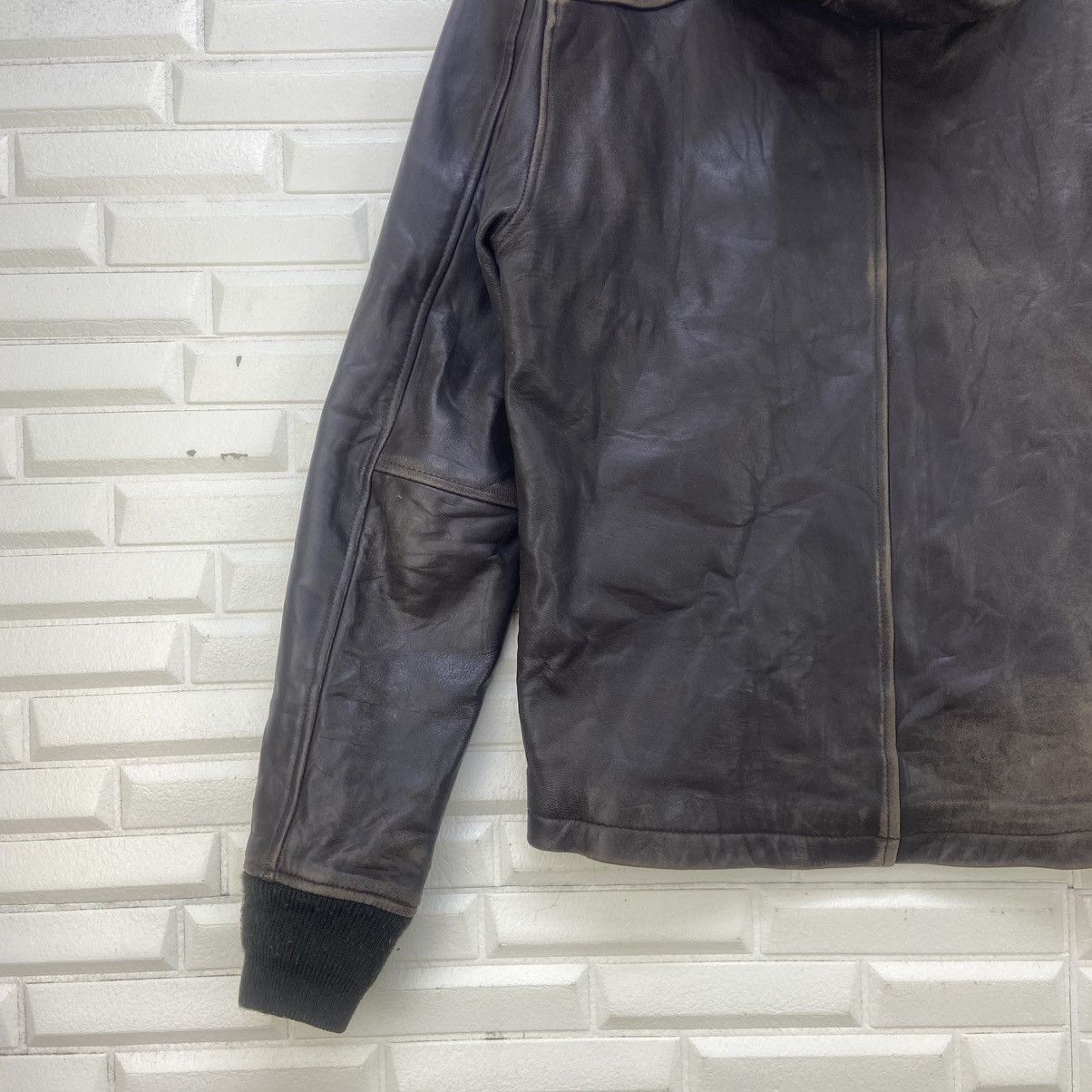 Beams Plus Rare🔥Beams Goatskin Leather Multi Zipper Jacket Size US S / EU 44-46 / 1 - 13 Thumbnail