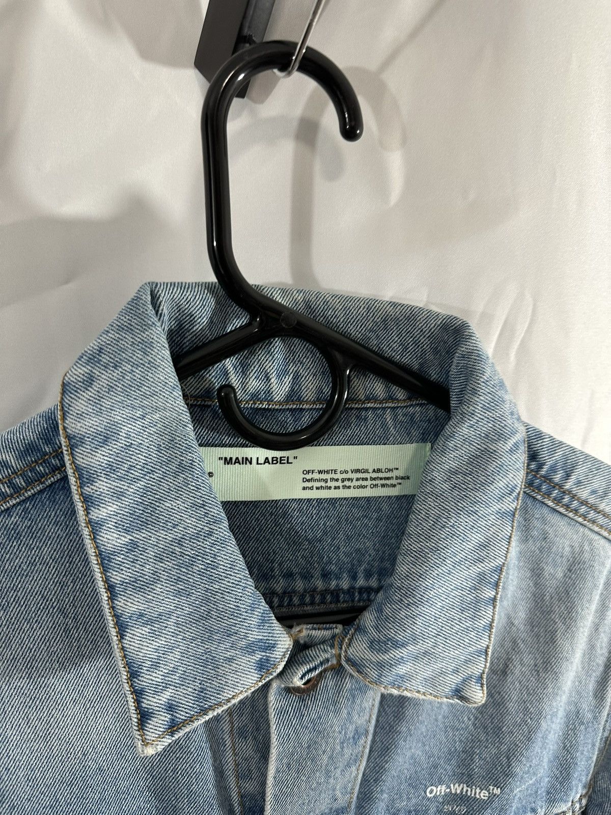 Off-White Off White impression denim jacket Size US S / EU 44-46 / 1 - 3 Thumbnail