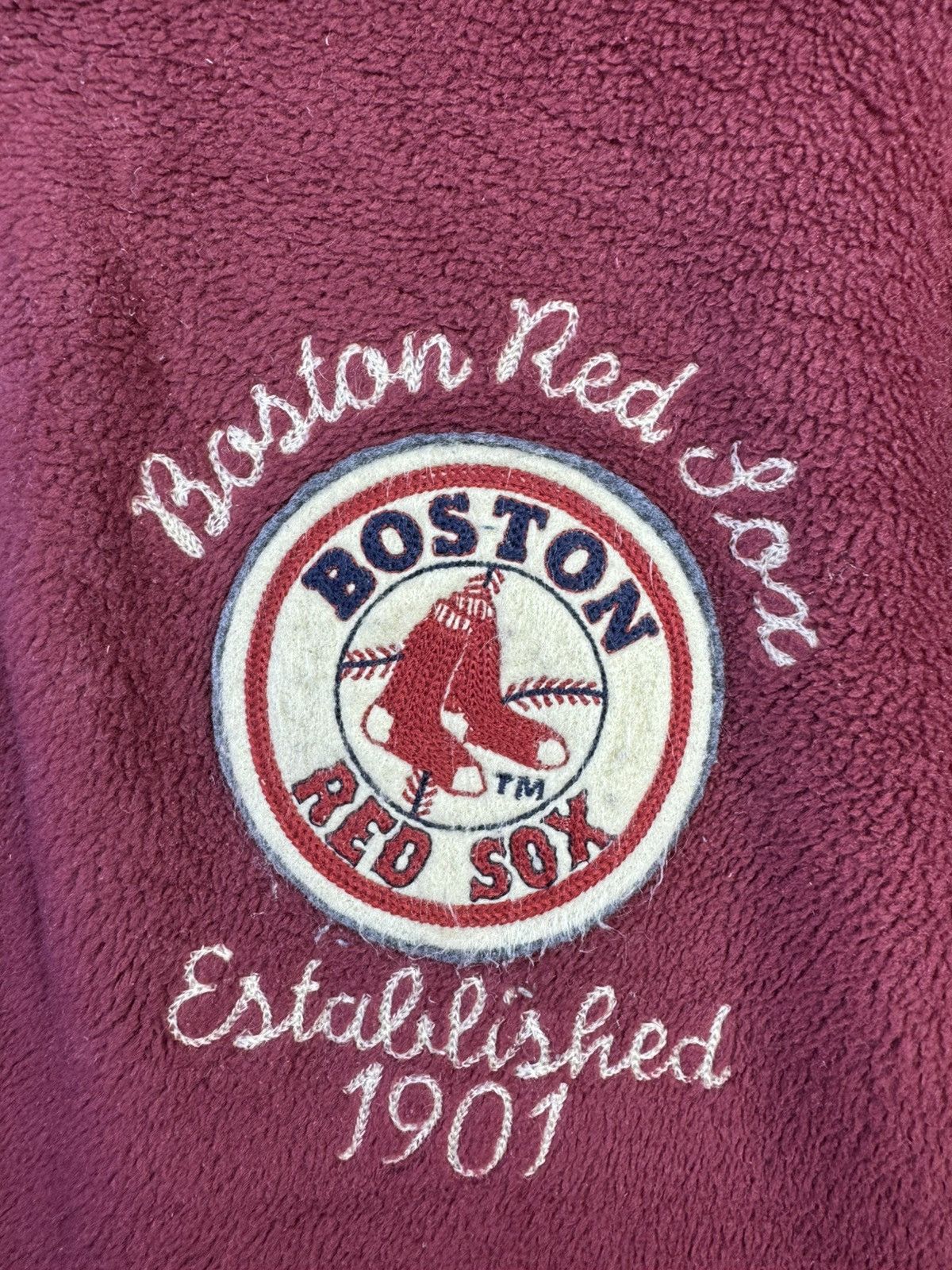 Uniqlo Uniqlo Boston Red Sox vintage half-zip Size US XL / EU 56 / 4 - 6 Thumbnail