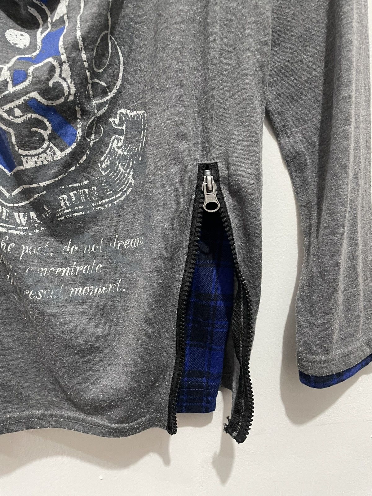 Beauty Beast × If Six Was Nine × Japanese Brand BINDINGOFFER💥 Gangbuster double layer longsleeve Size US S / EU 44-46 / 1 - 6 Thumbnail